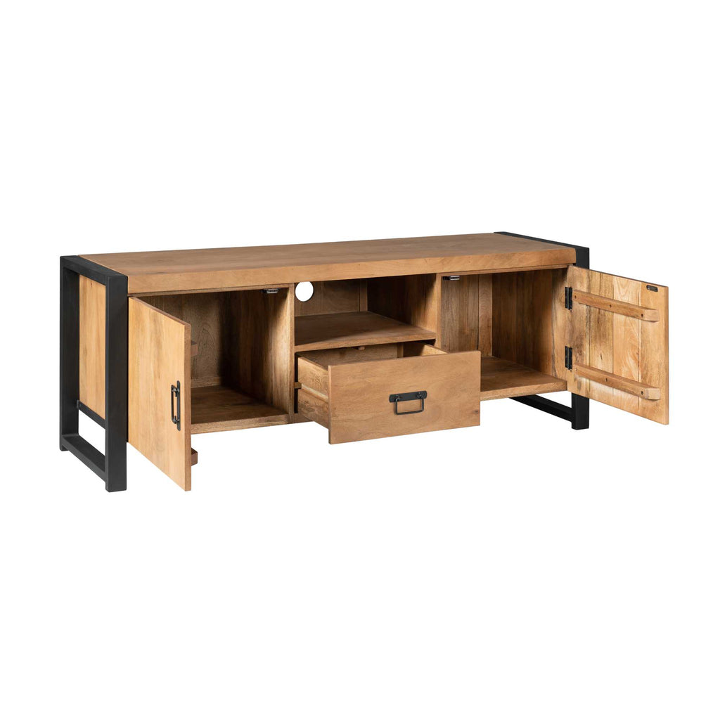 TV-Schrank Boaz 200 cm | Zwei Türen und zwei Schubladen