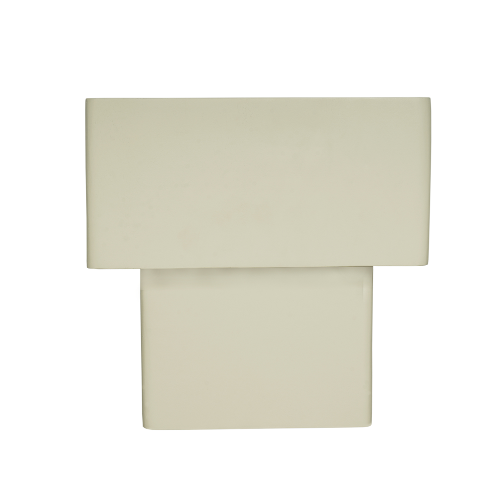 Couchtisch Enzo Walnuss – Massives Mangoholz, rundes Design mit 3 Beinen, 37x37x41 cm