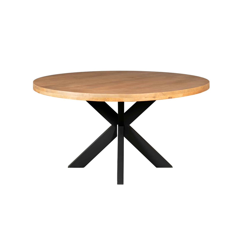 Esszimmer-Tisch Denver | Rund | Mangoholz | 150 cm