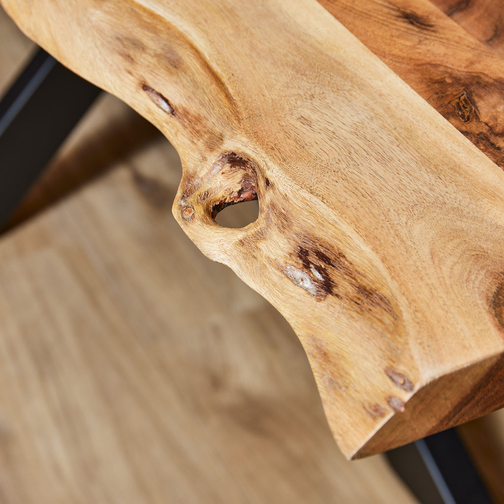 Baumstamttisch Live Edge 240 cm