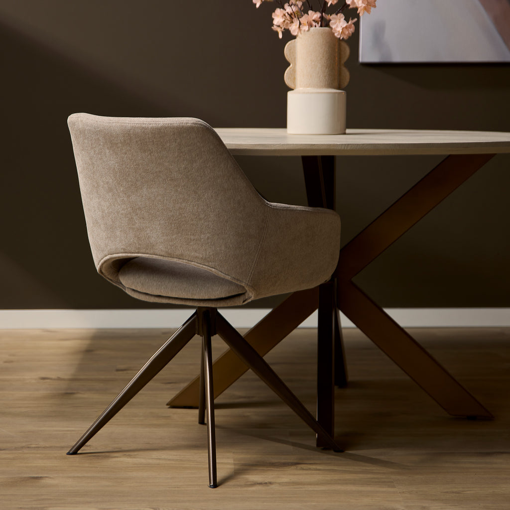Esszimmerstuhl Daisy | Beige