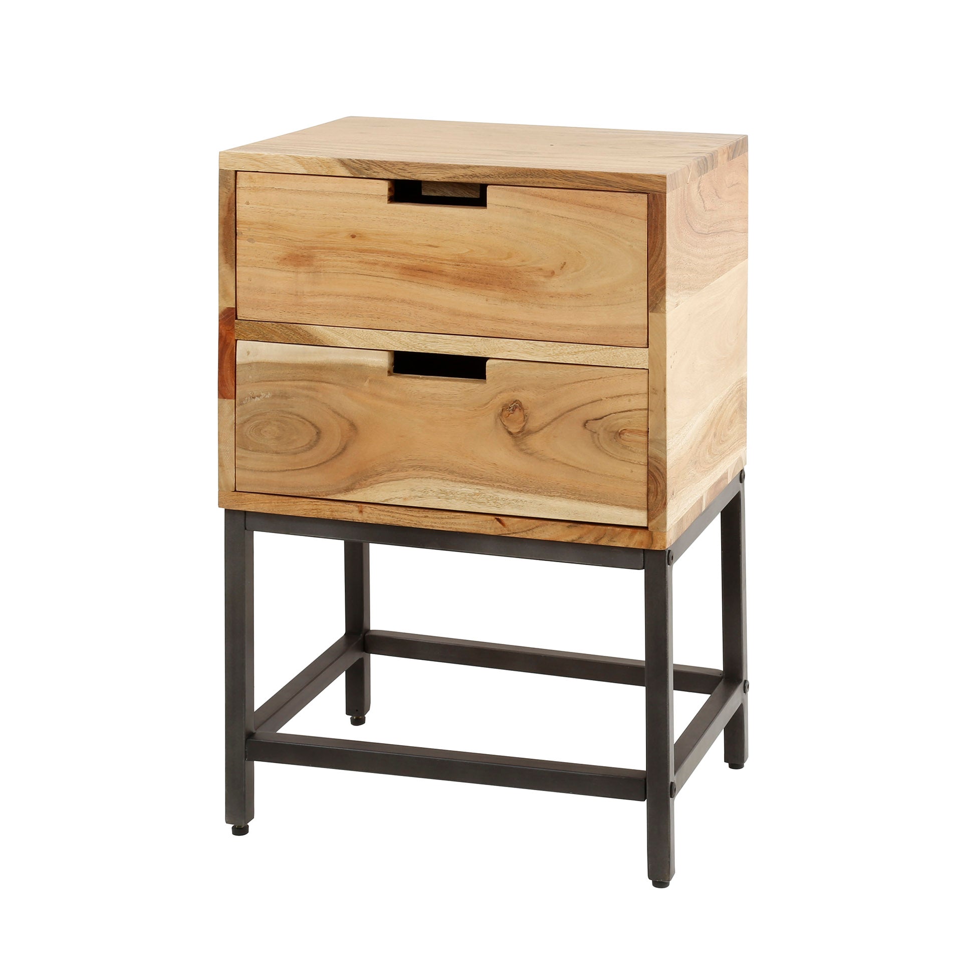 Beistelltisch – Fiora Loft – Massivholz Akazie natur