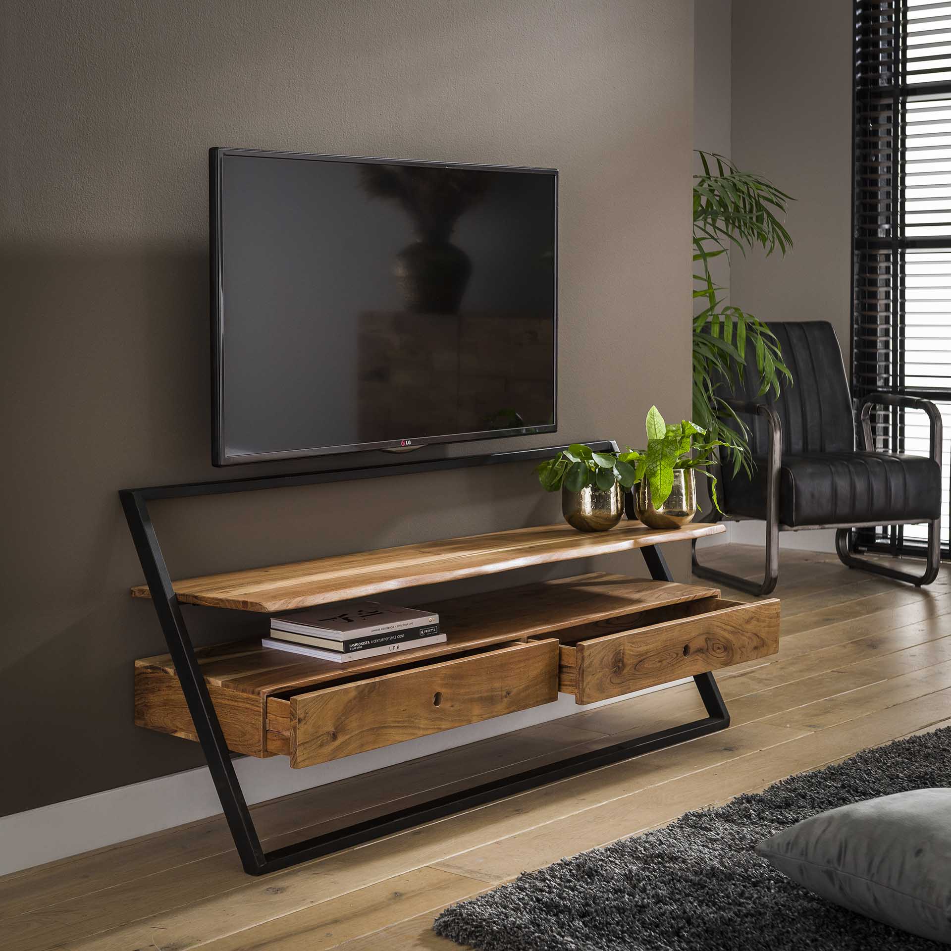 Wohnaccessoire – Linea Hue – Massivholz Akazie natur