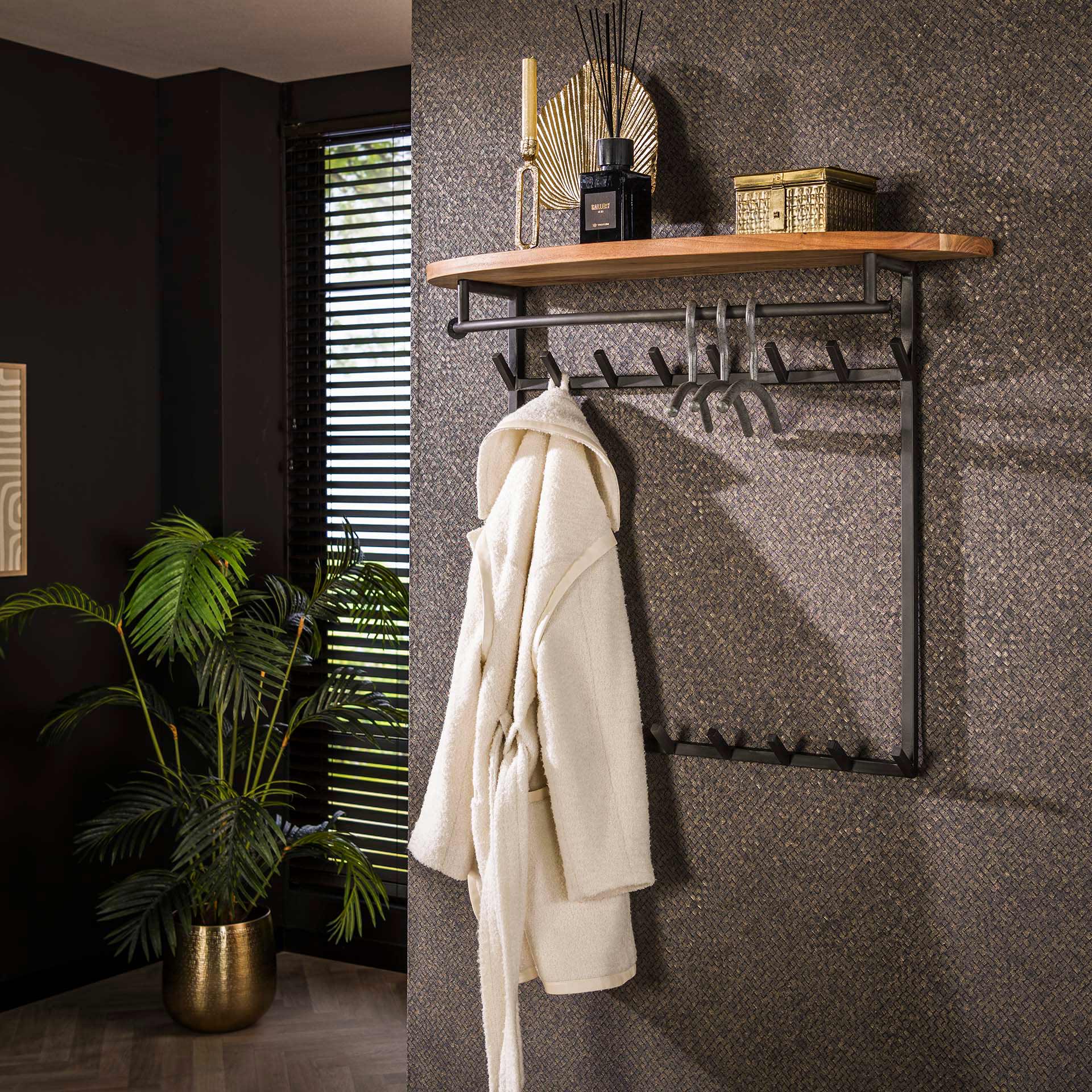 Garderobe – Luma Forma – Massivholz Akazie natur