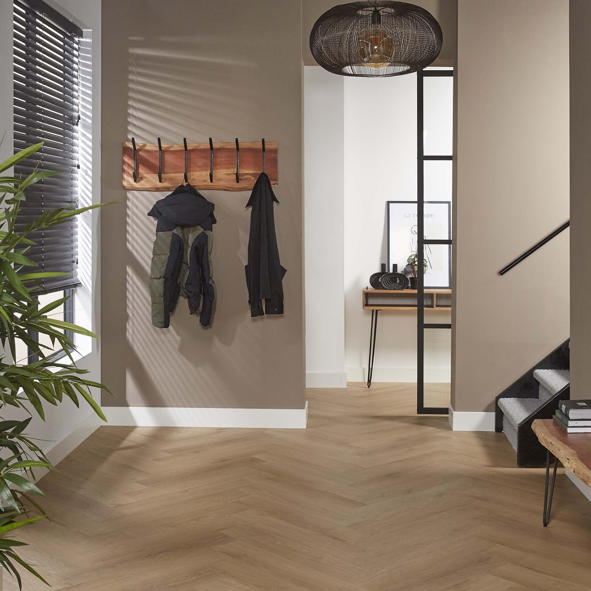 Garderobe – Scalea Loft – Massivholz Akazie natur