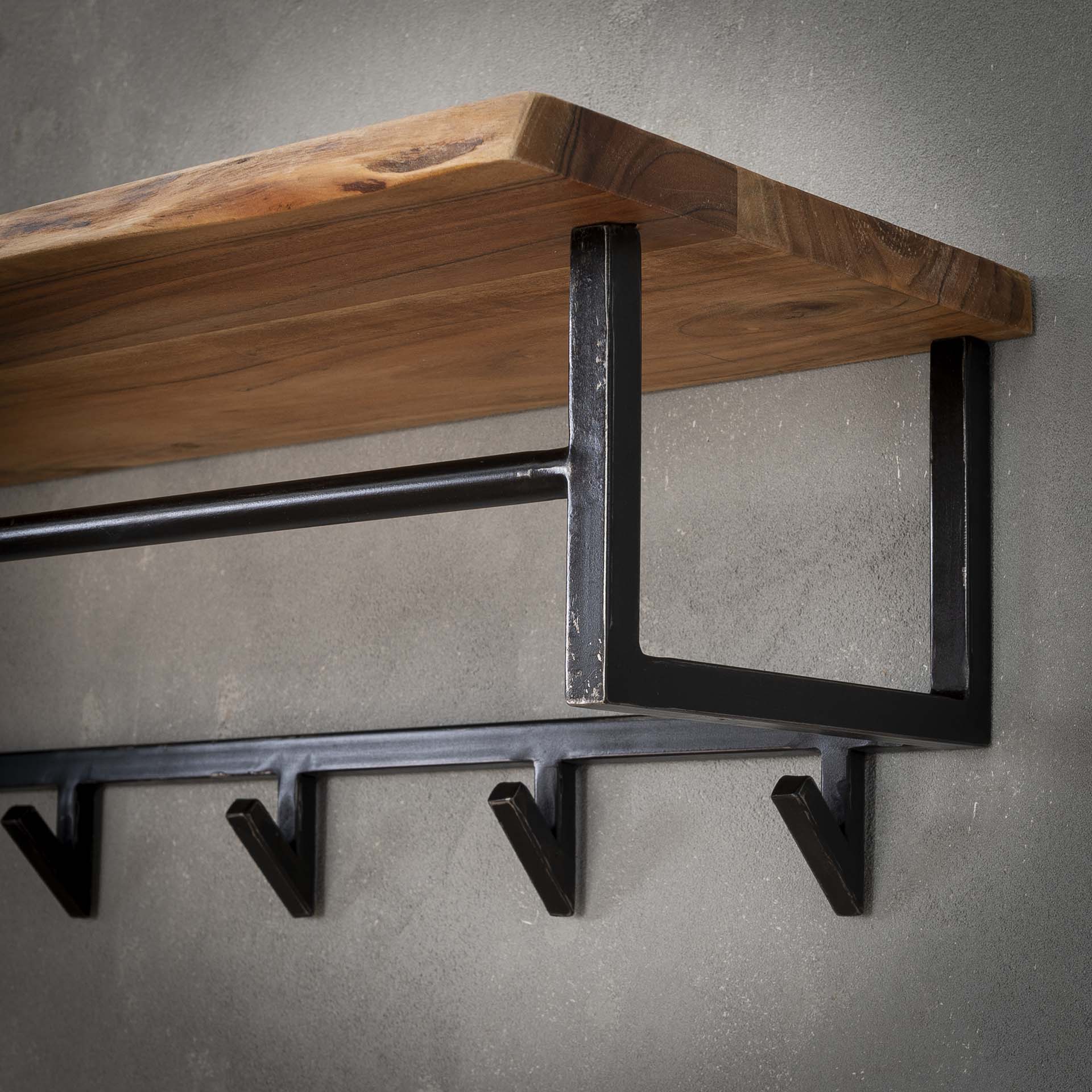 Garderobe – Luma Oak – Massivholz Akazie natur