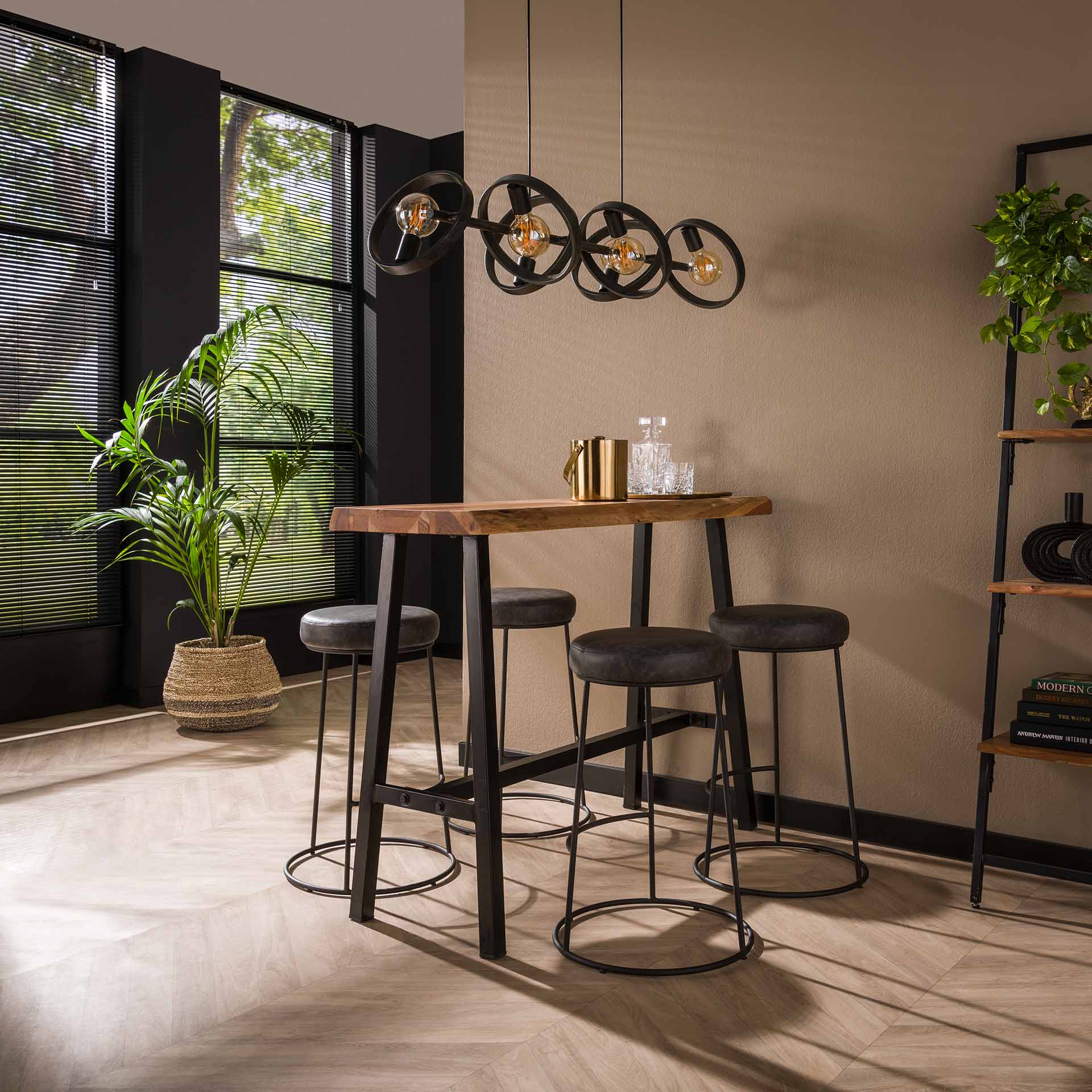 Beistelltisch – Evo Studio – Massivholz Akazie natur