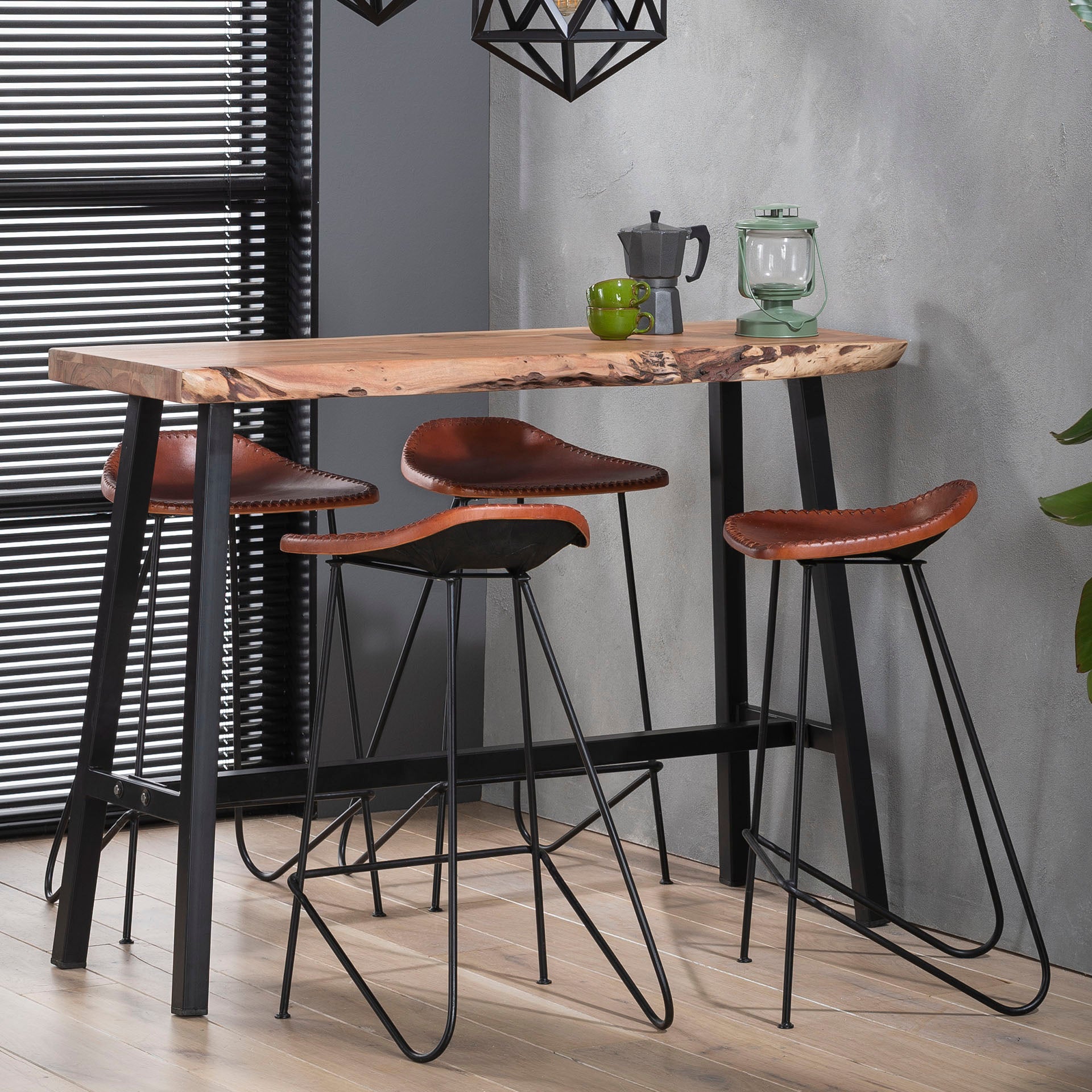Beistelltisch – Evo Studio – Massivholz Akazie natur