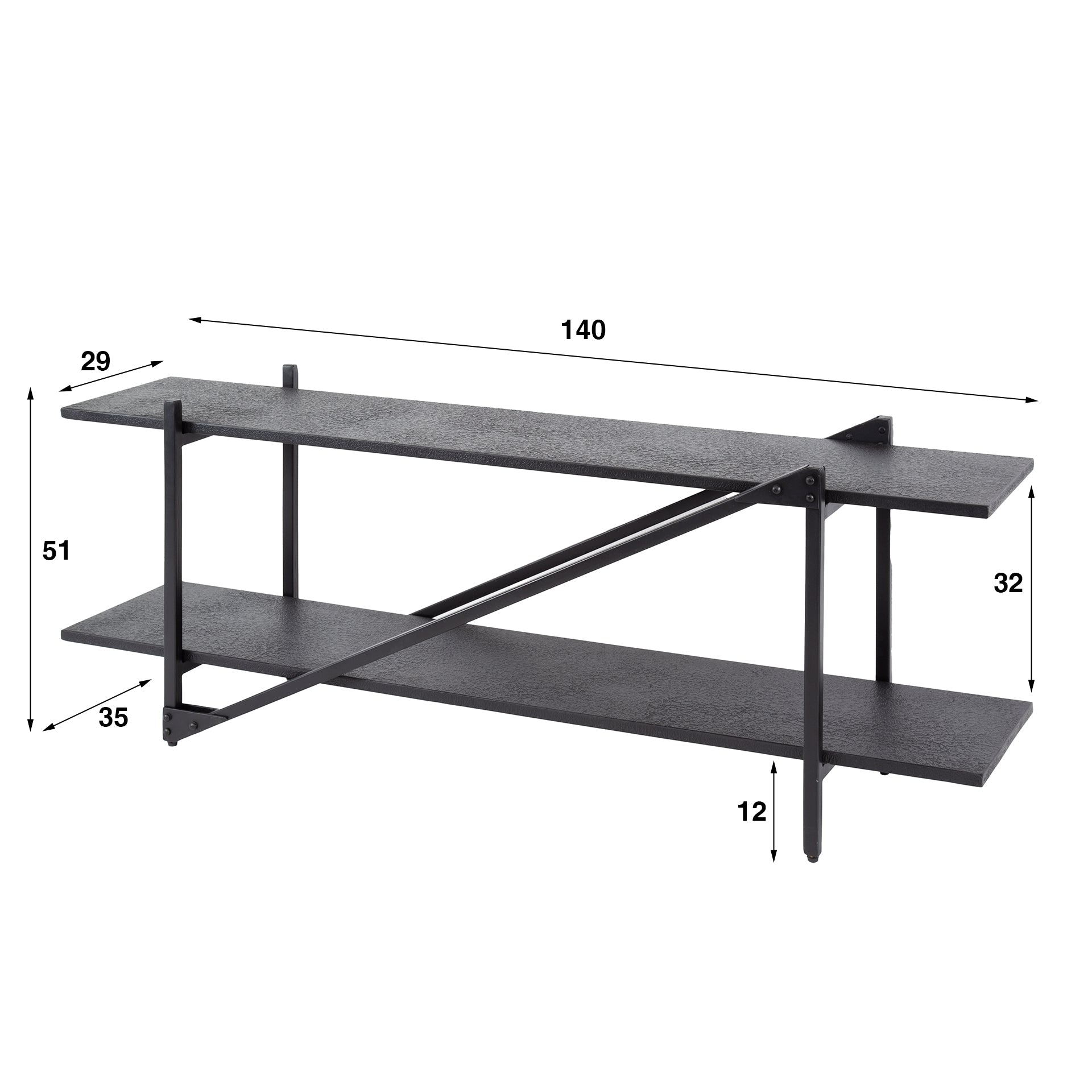 Wohnaccessoire – Lumina Noir – Grau