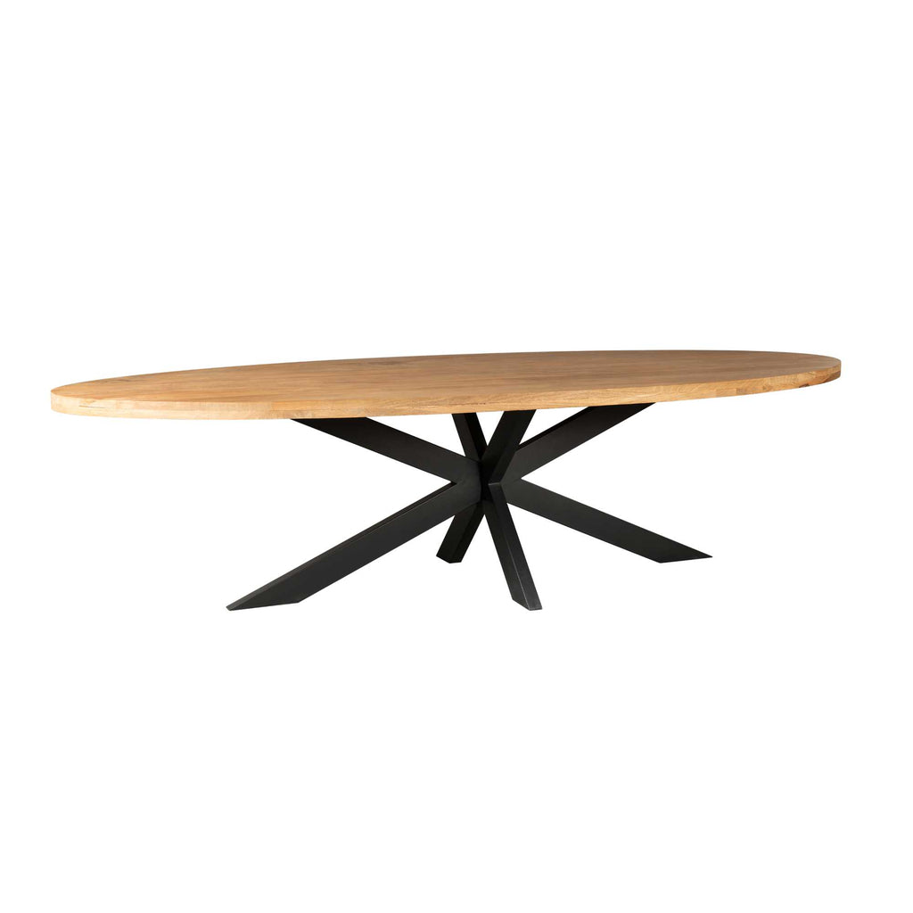 Esszimmer Tisch Denver | Oval | Mangoholz | 240 cm