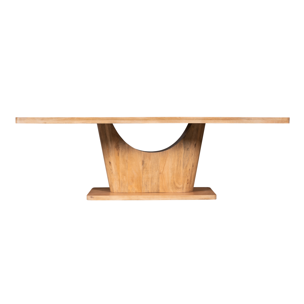 Esstisch CocoMer – Massives Mangoholz Naturfarben, 200 x 110 x 76 cm