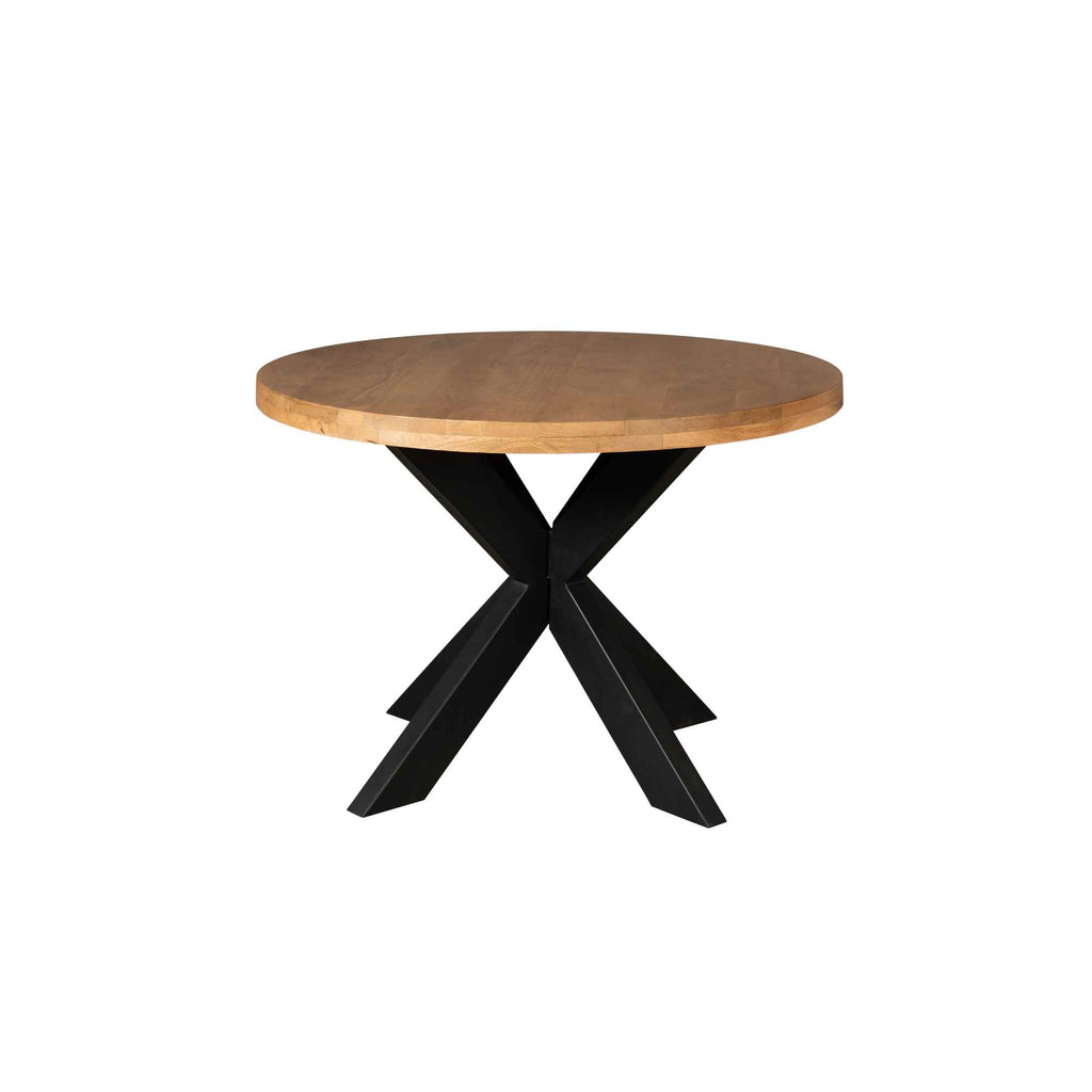 Esszimmer-Tisch Denver | Rund | Mangoholz | 110 cm