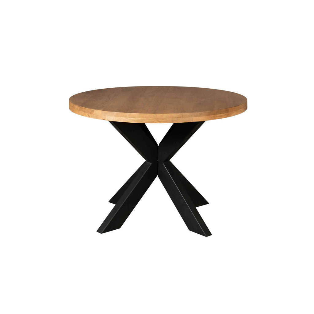 Esszimmer-Tisch Denver | Rund | Mangoholz | 120 cm