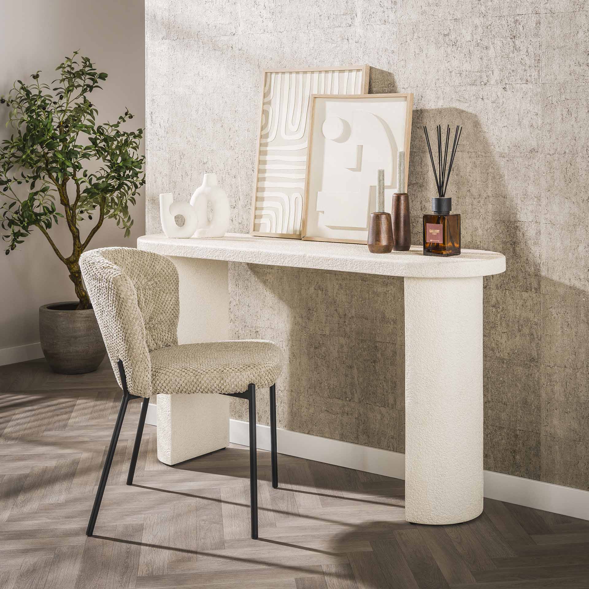 Beistelltisch – Mira Hue – Marmor composite