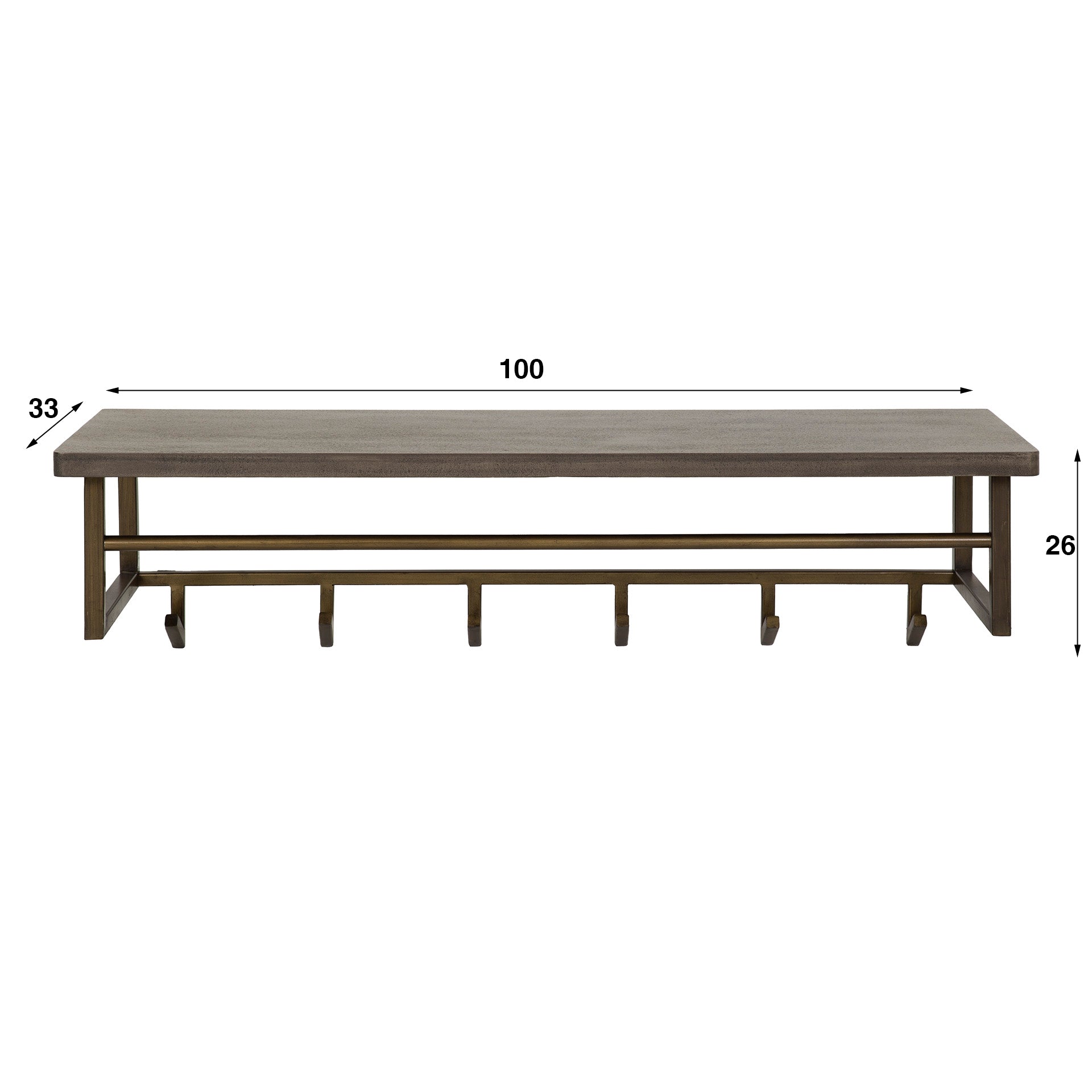 Garderobe – Modena Studio – Antike bronze