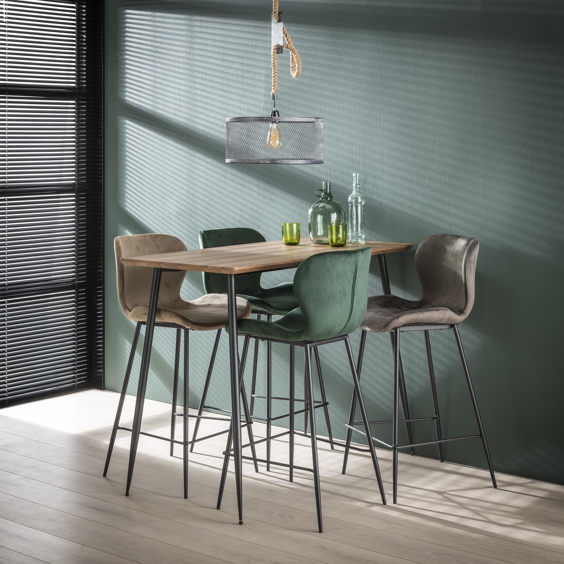 Stuhl – Alva Origin – Grün velvet
