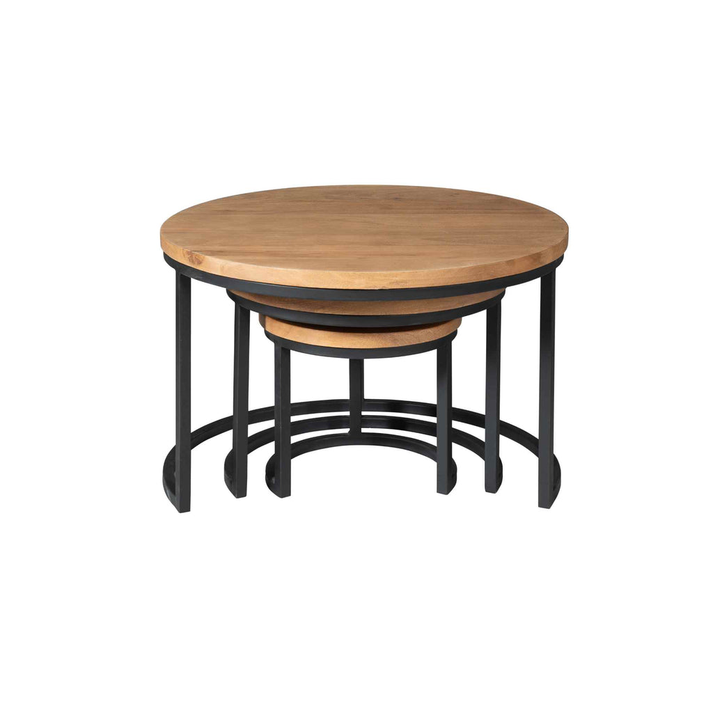 Couchtisch Denver | Set aus 3 | Rund