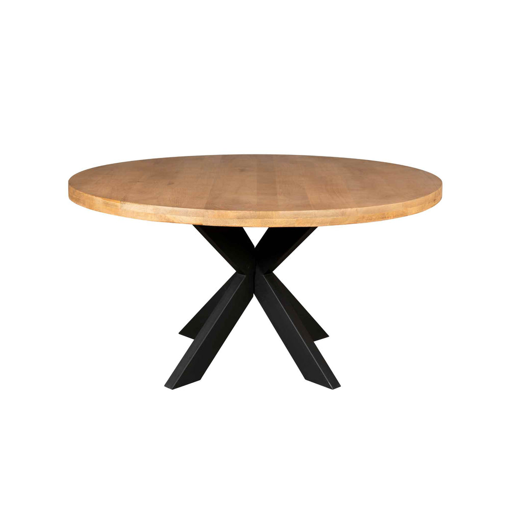 Esszimmer-Tisch Denver | Rund | Mangoholz | 150 cm