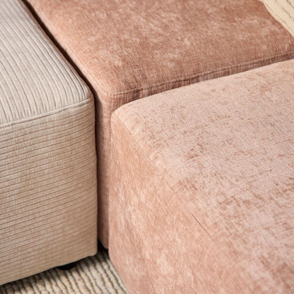 MeinLieblingsplatz Modular U-Sofa – stilvolles, großzügiges Sofa, 335 x 230 cm, farbenfroh & zeitgemäß