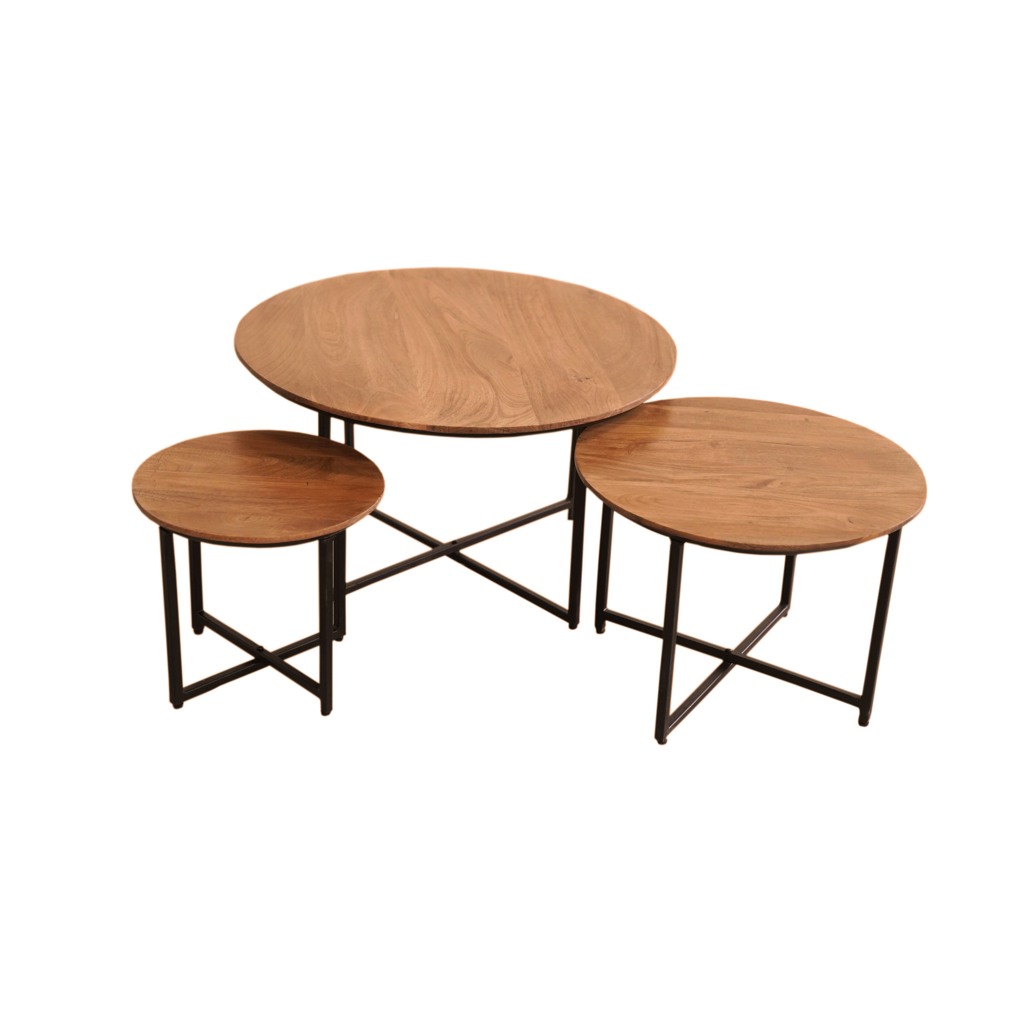 Couchtisch RichWood | Set aus 3