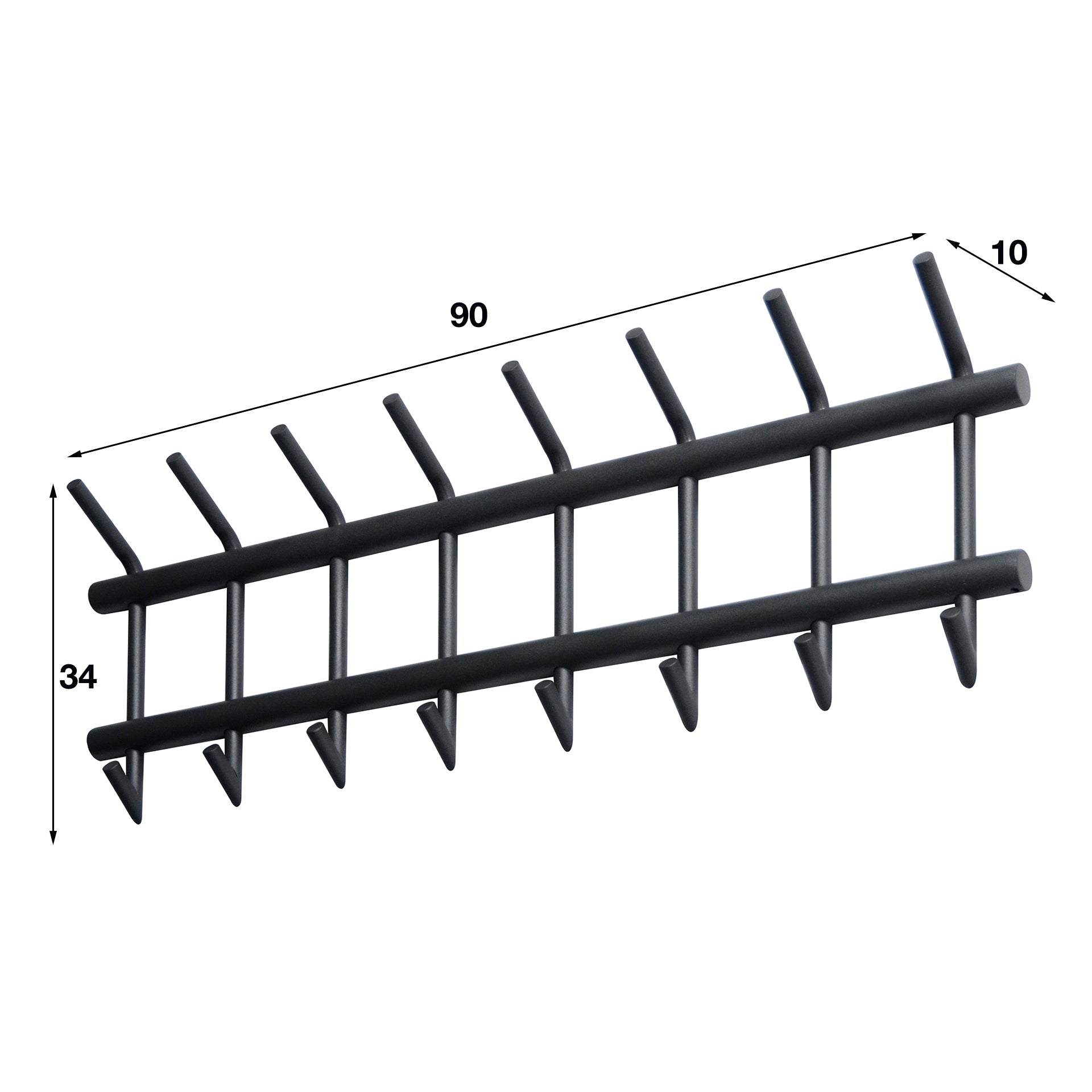 Garderobe – Olivo Pure – Dunkelgrau Matt