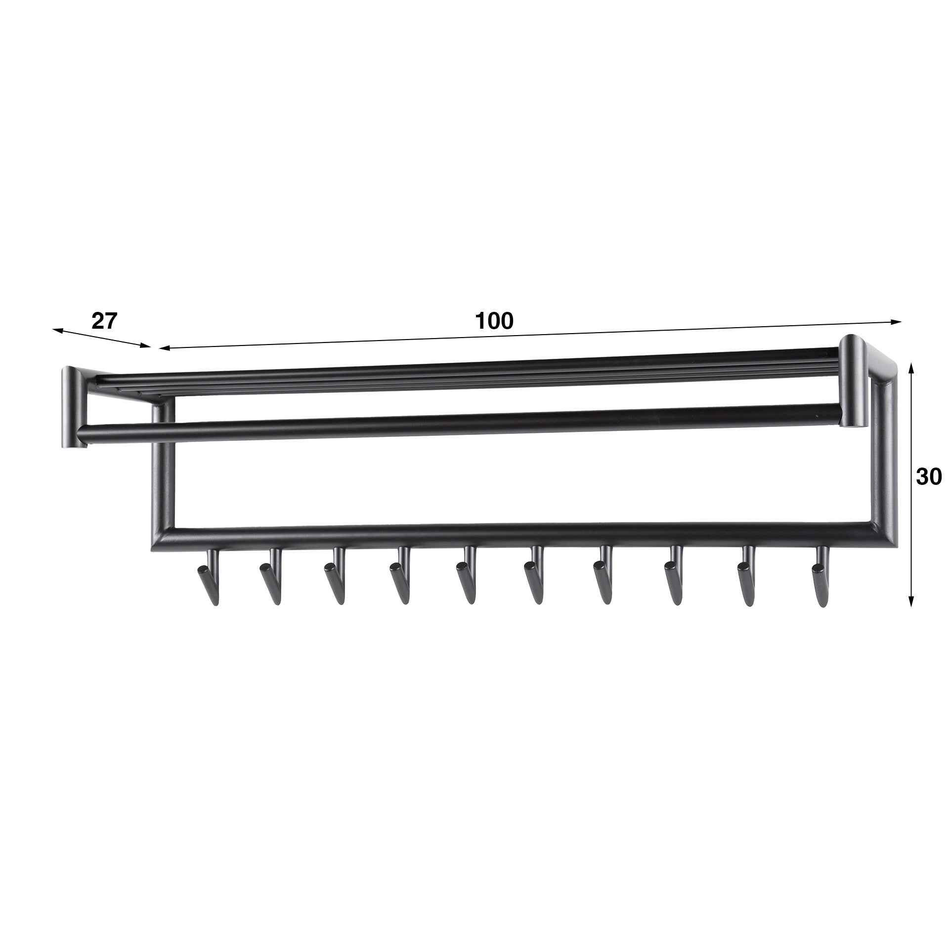 Garderobe – Forma Select – Dunkelgrau Matt