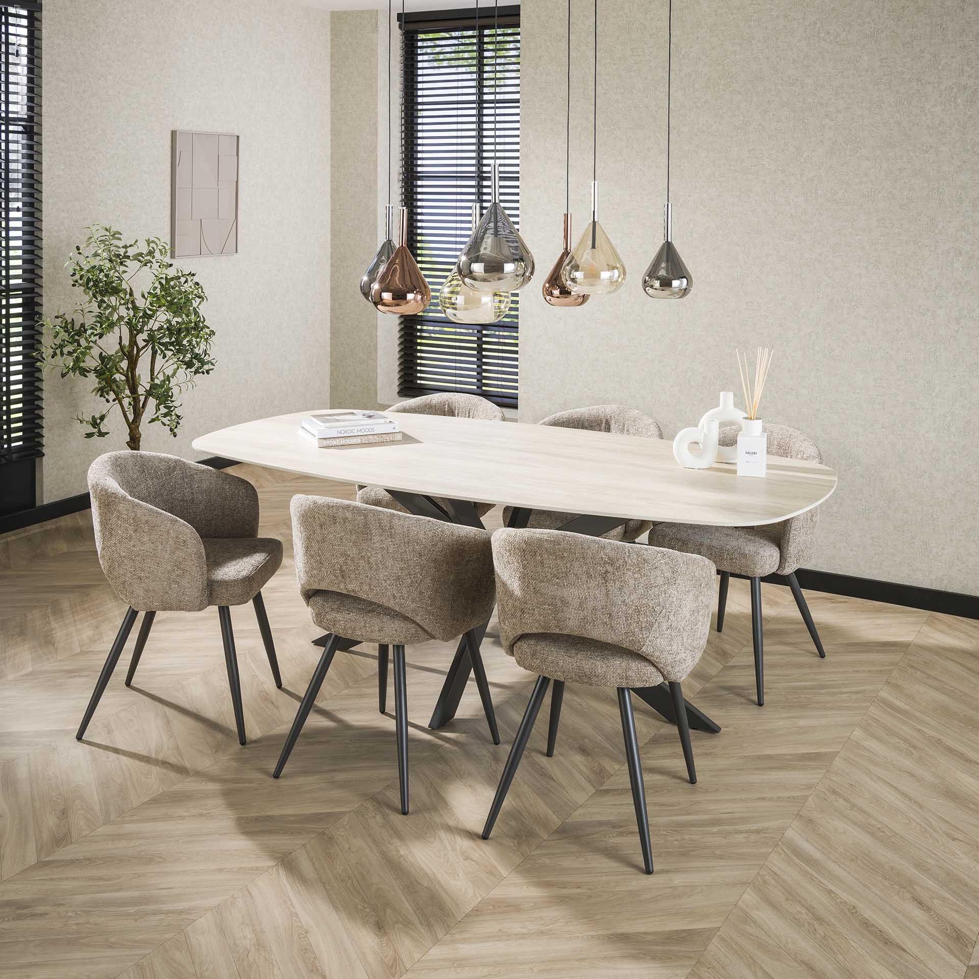 Stuhl – Luma Living – Tissee cargo sandfarbe
