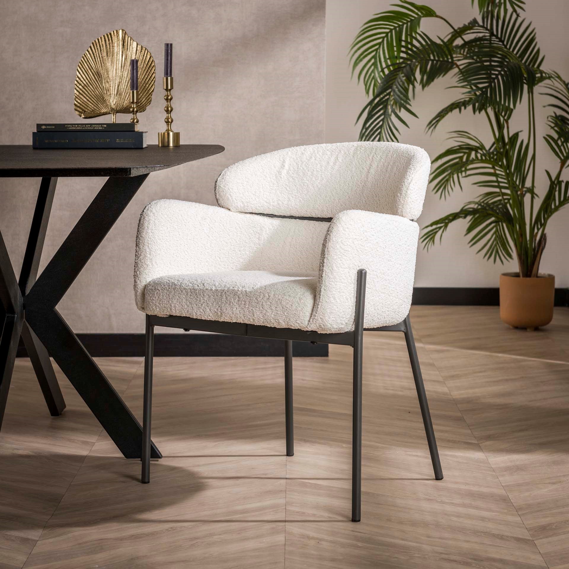 Stuhl – Nexa Home – Boucle Weiss