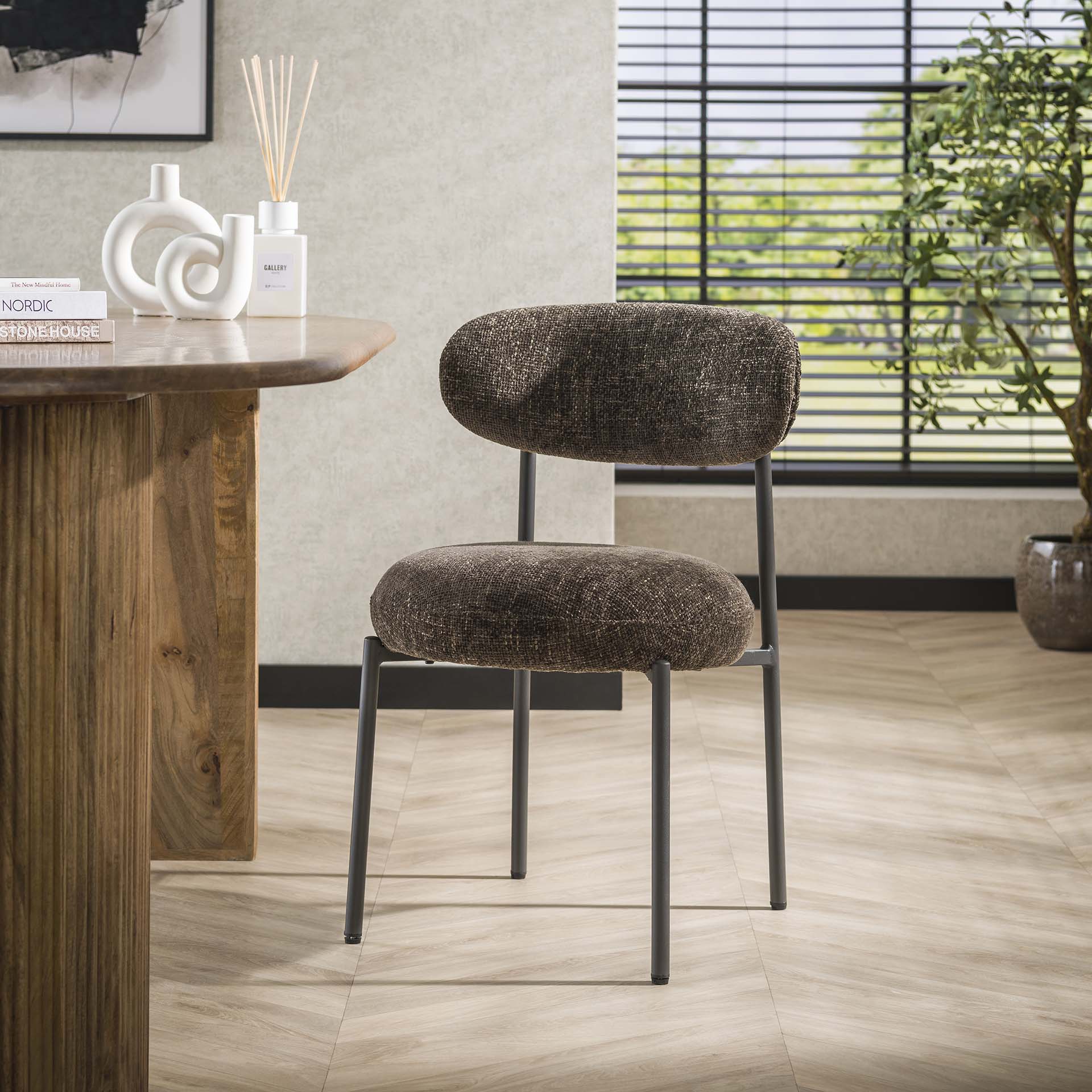Stuhl – Velora Grace – Tissee cargo braun
