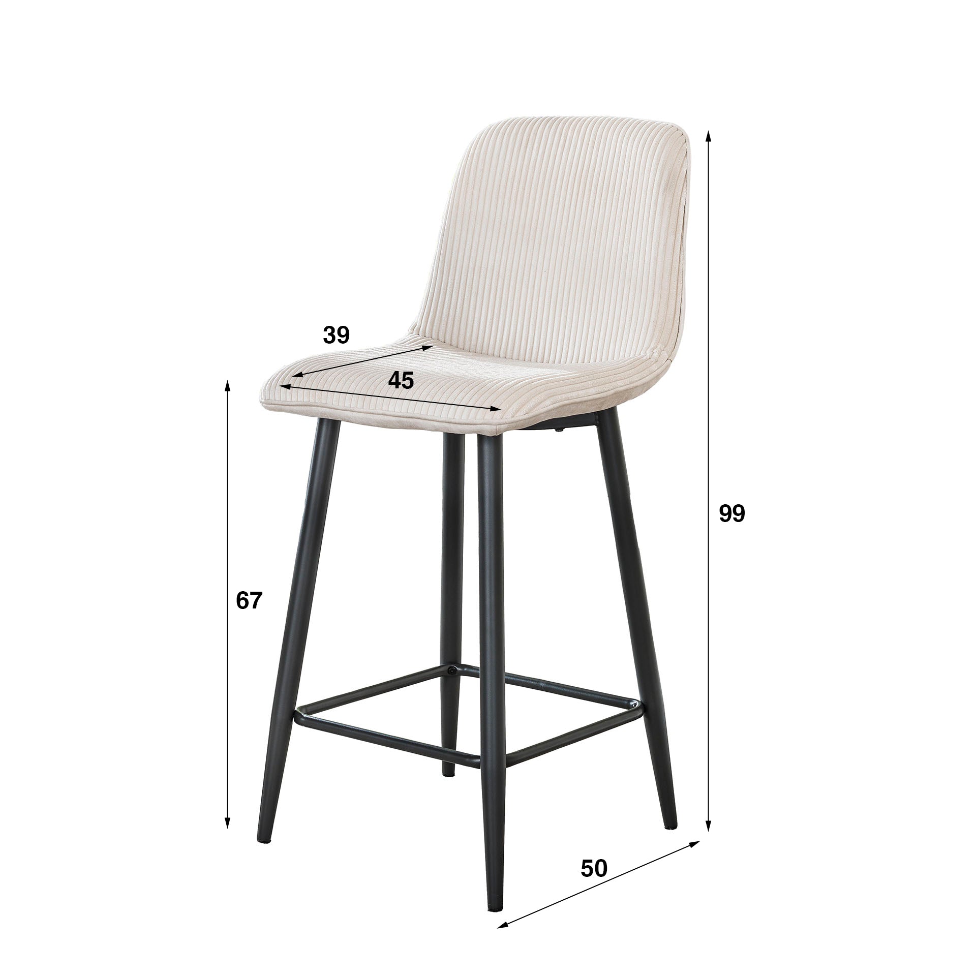 Stuhl – Forma Frame – Rock Creme-grau