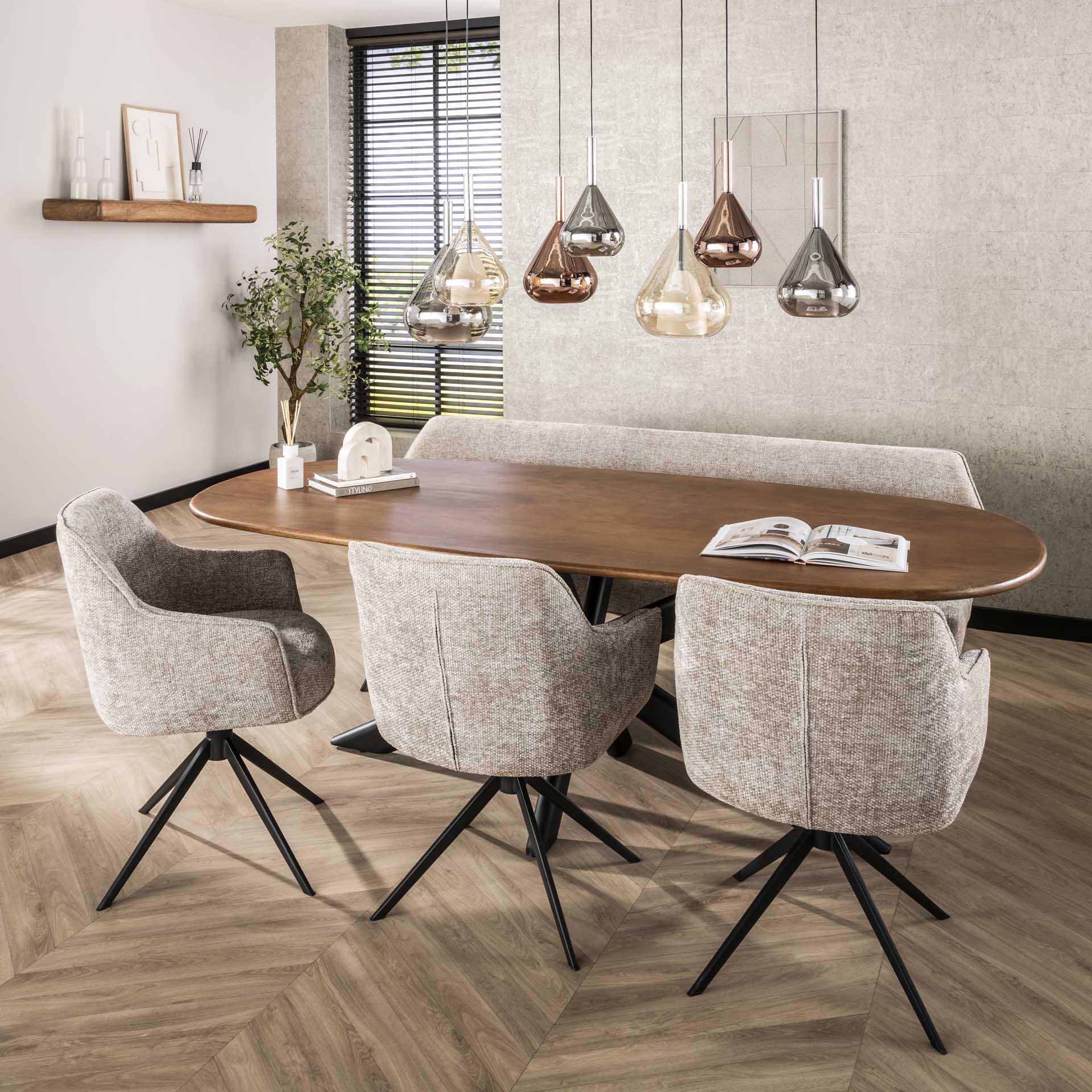 Stuhl – Avento Noir – Rich sandfarben