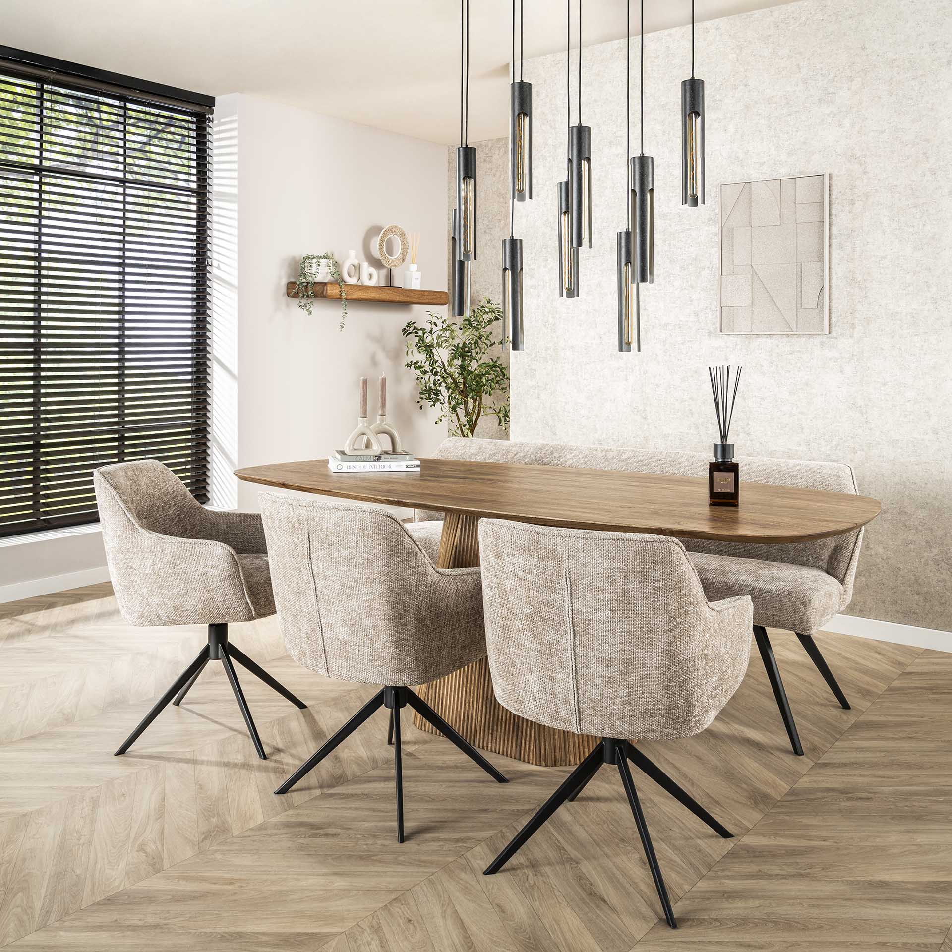 Stuhl – Avento Noir – Rich sandfarben