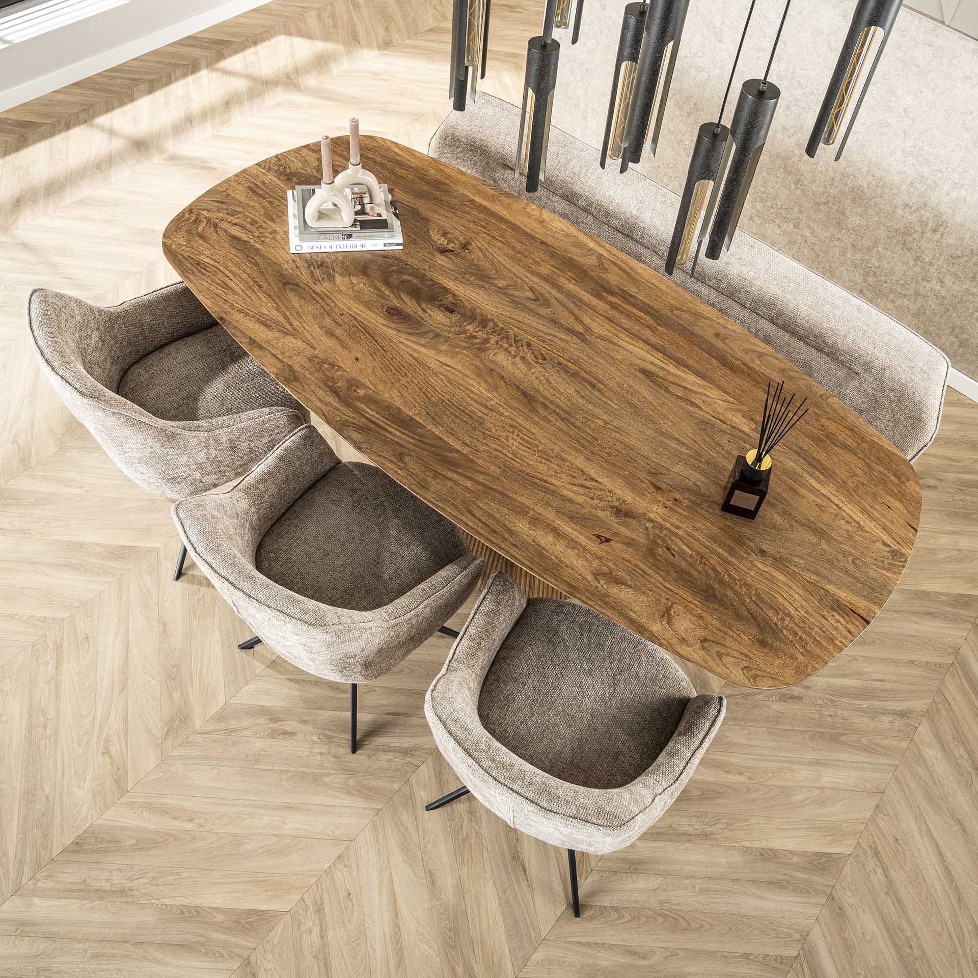 Stuhl – Avento Noir – Rich sandfarben