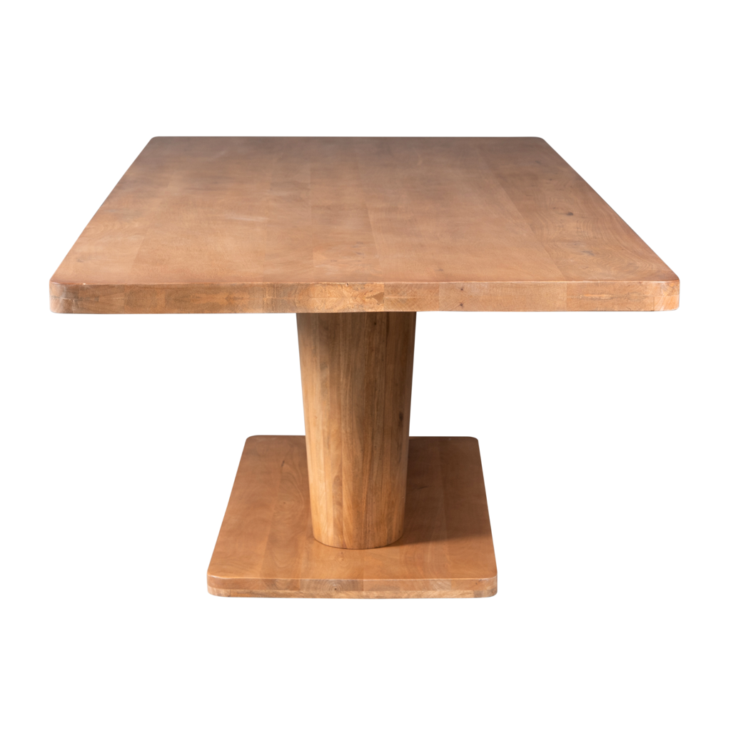 Esstisch CocoMer – Massives Mangoholz Naturfarben, 200 x 110 x 76 cm