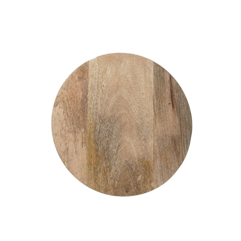 Beistelltisch Nilo – Massives Mangoholz, 30 x 30 x 42 cm