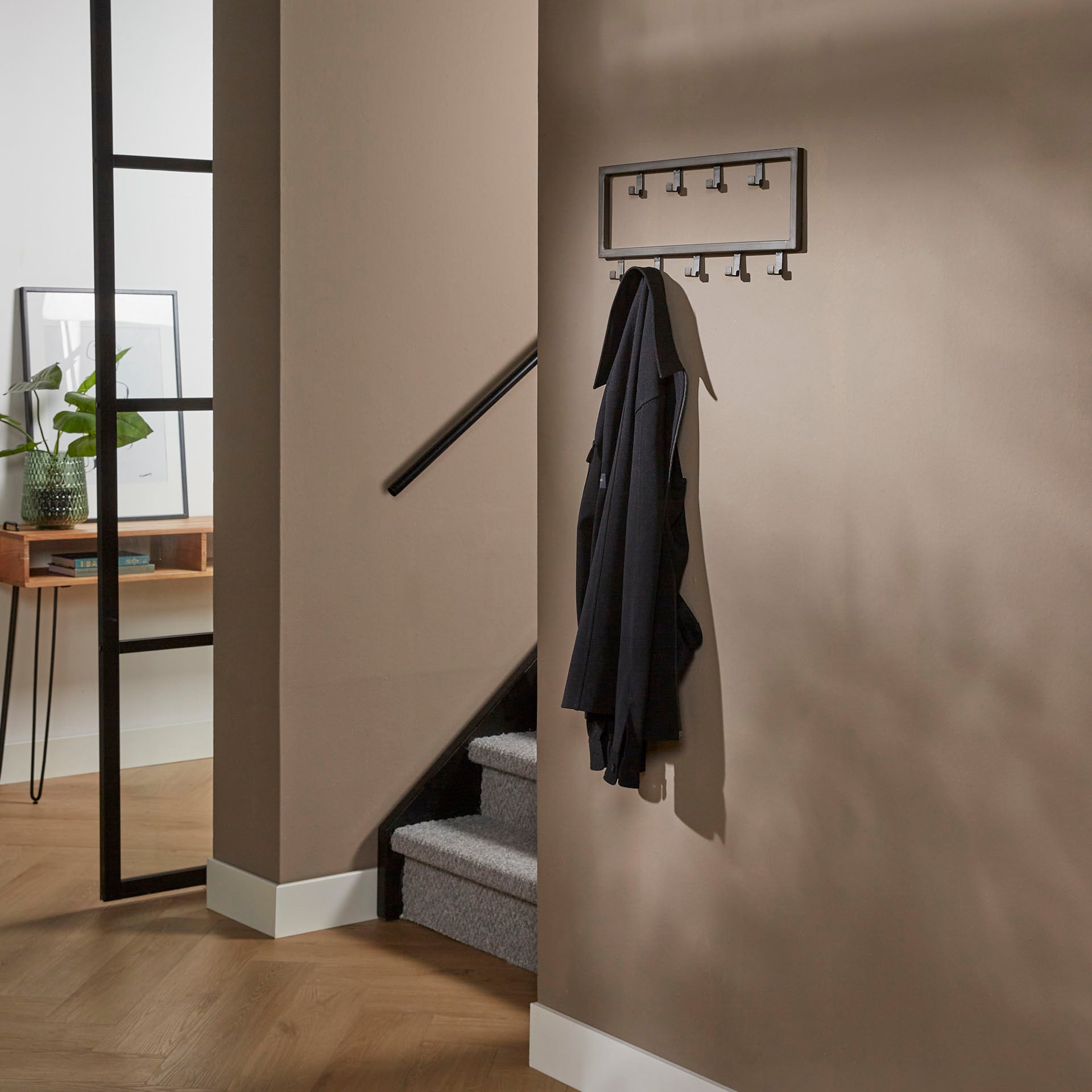 Garderobe – Evo Stone – Silber-Finish