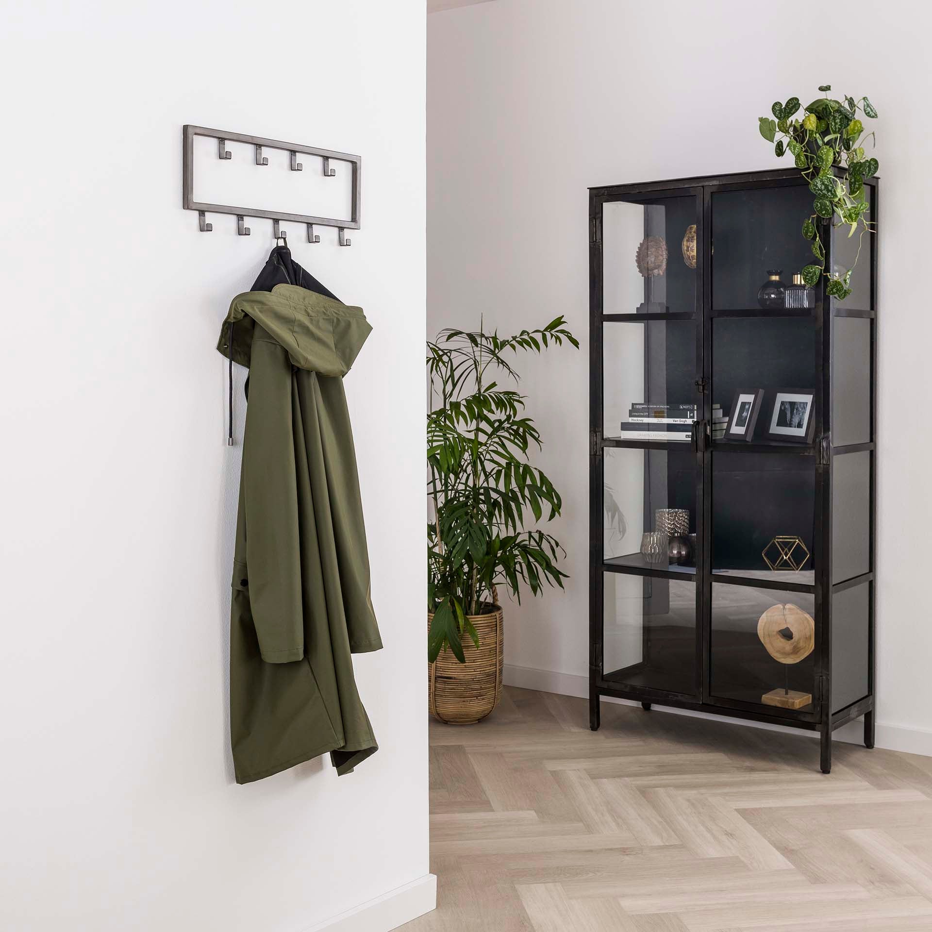 Garderobe – Evo Stone – Silber-Finish