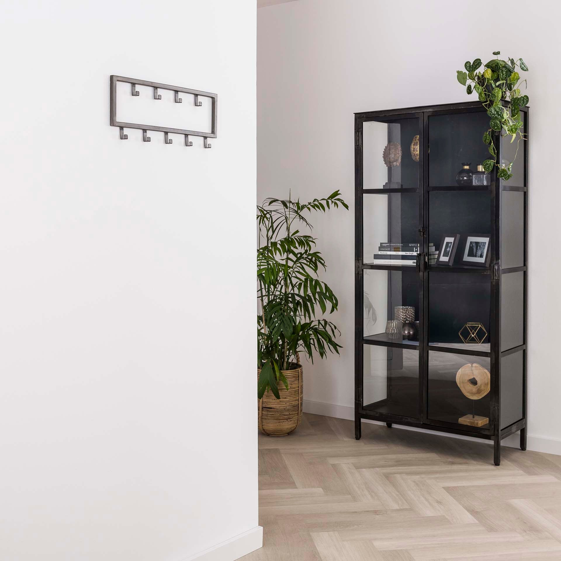 Garderobe – Evo Stone – Silber-Finish