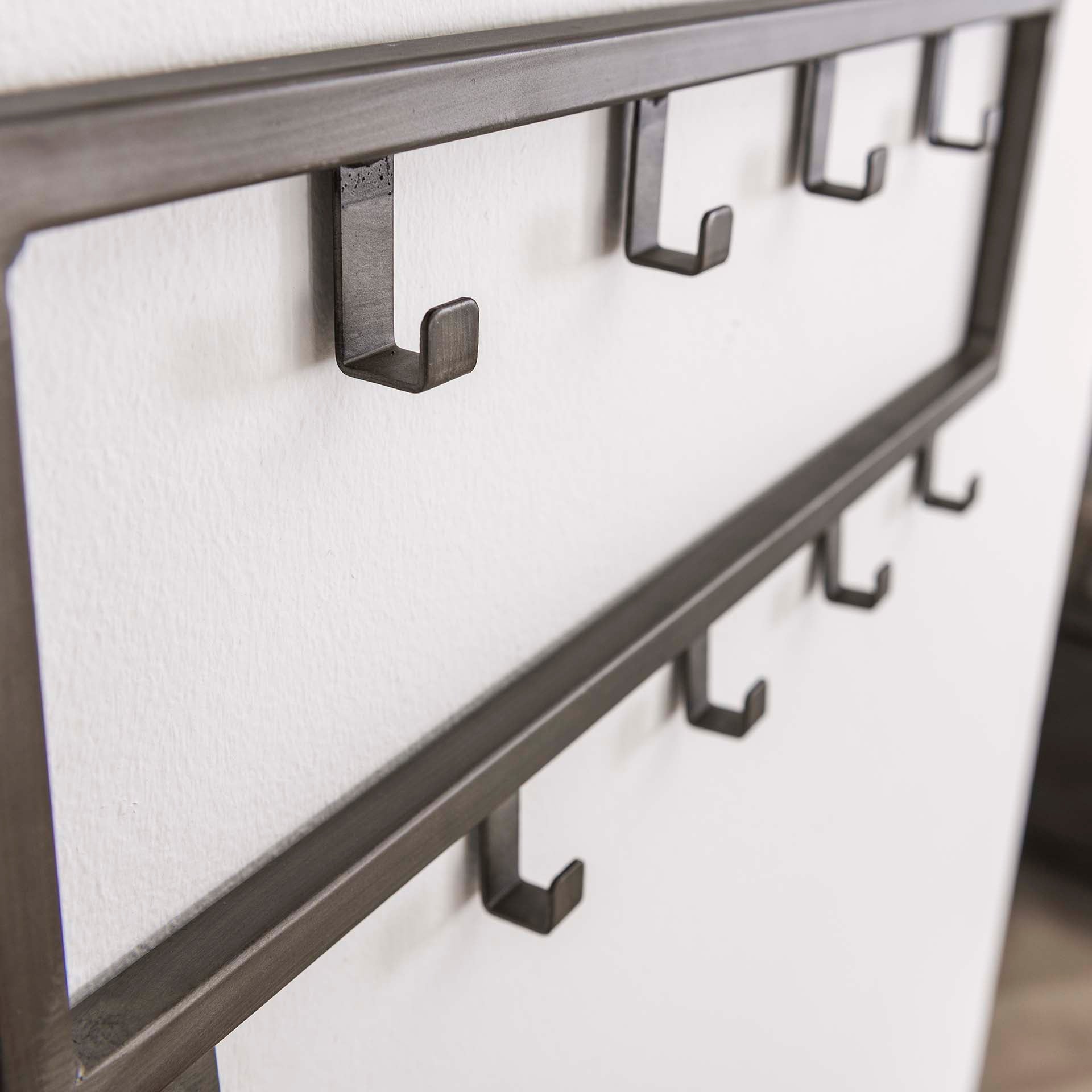Garderobe – Evo Stone – Silber-Finish