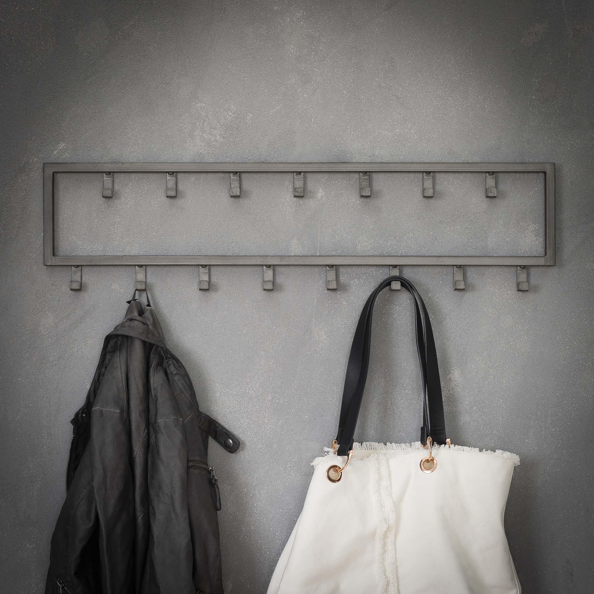 Garderobe – Calda Hue – Silber-Finish
