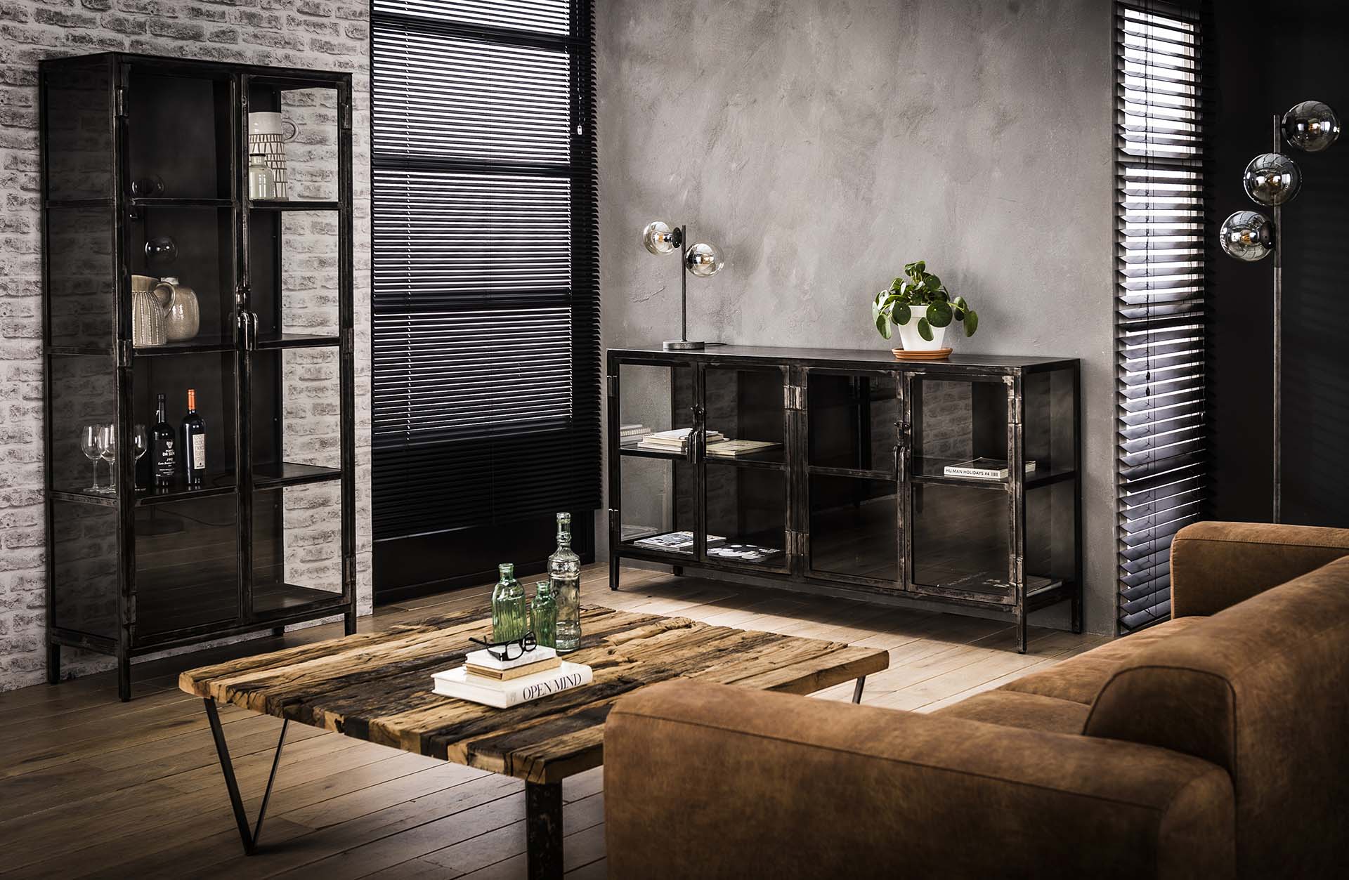 Vitrine – Evo Living – Gun metal