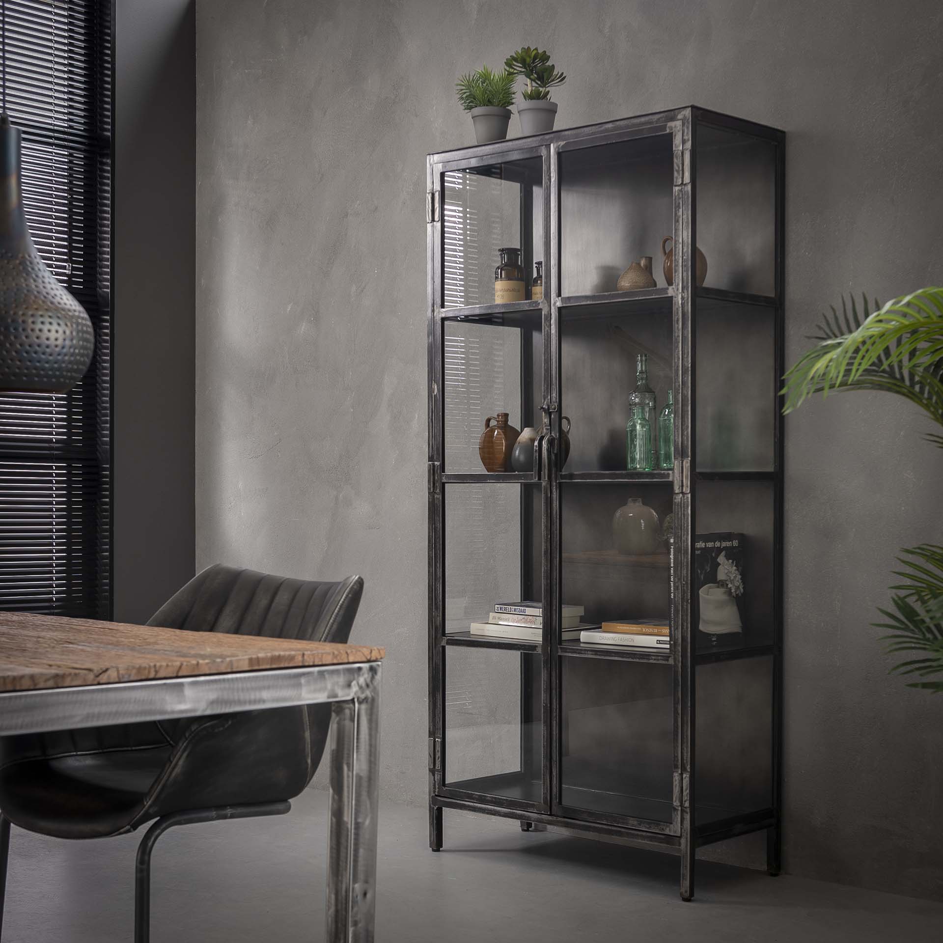 Vitrine – Evo Living – Gun metal