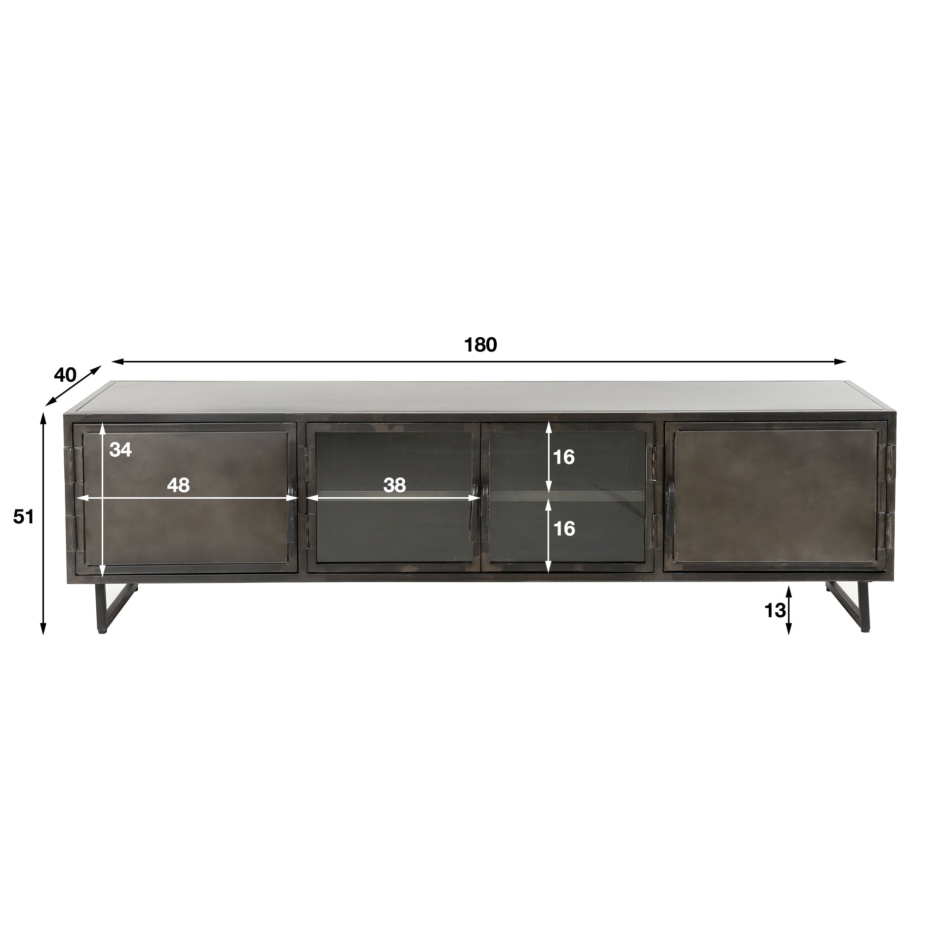 Wohnaccessoire – Vivo Pure – Gun metal