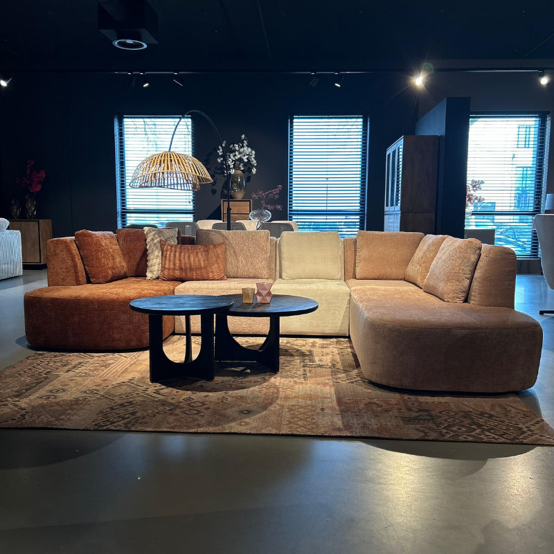 MeinLieblingsplatz Modular U-Sofa – stilvolles, großzügiges Sofa, 335 x 230 cm, farbenfroh & zeitgemäß