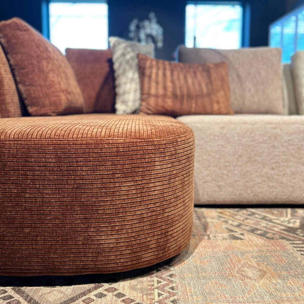 MeinLieblingsplatz Modular U-Sofa – stilvolles, großzügiges Sofa, 335 x 230 cm, farbenfroh & zeitgemäß