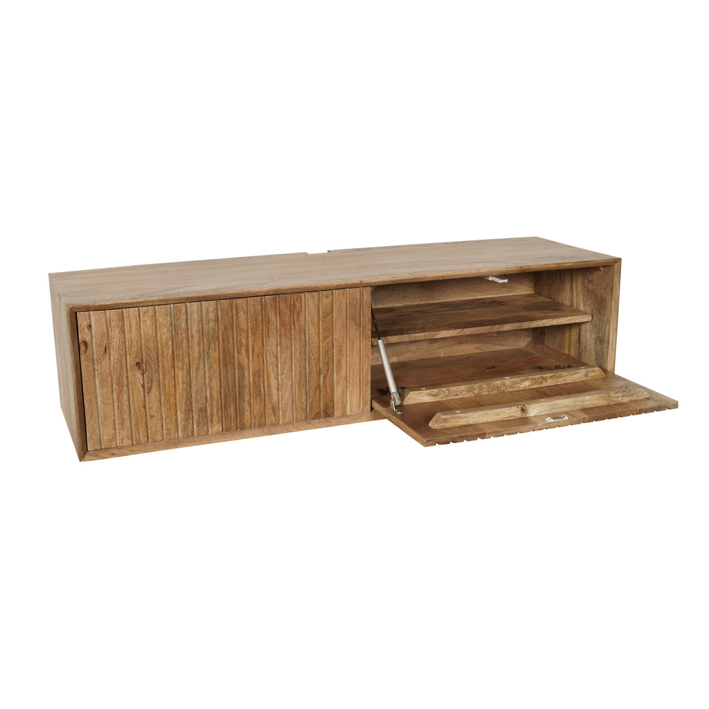Schwebendes TV-Möbel Madison Natur | 120 cm