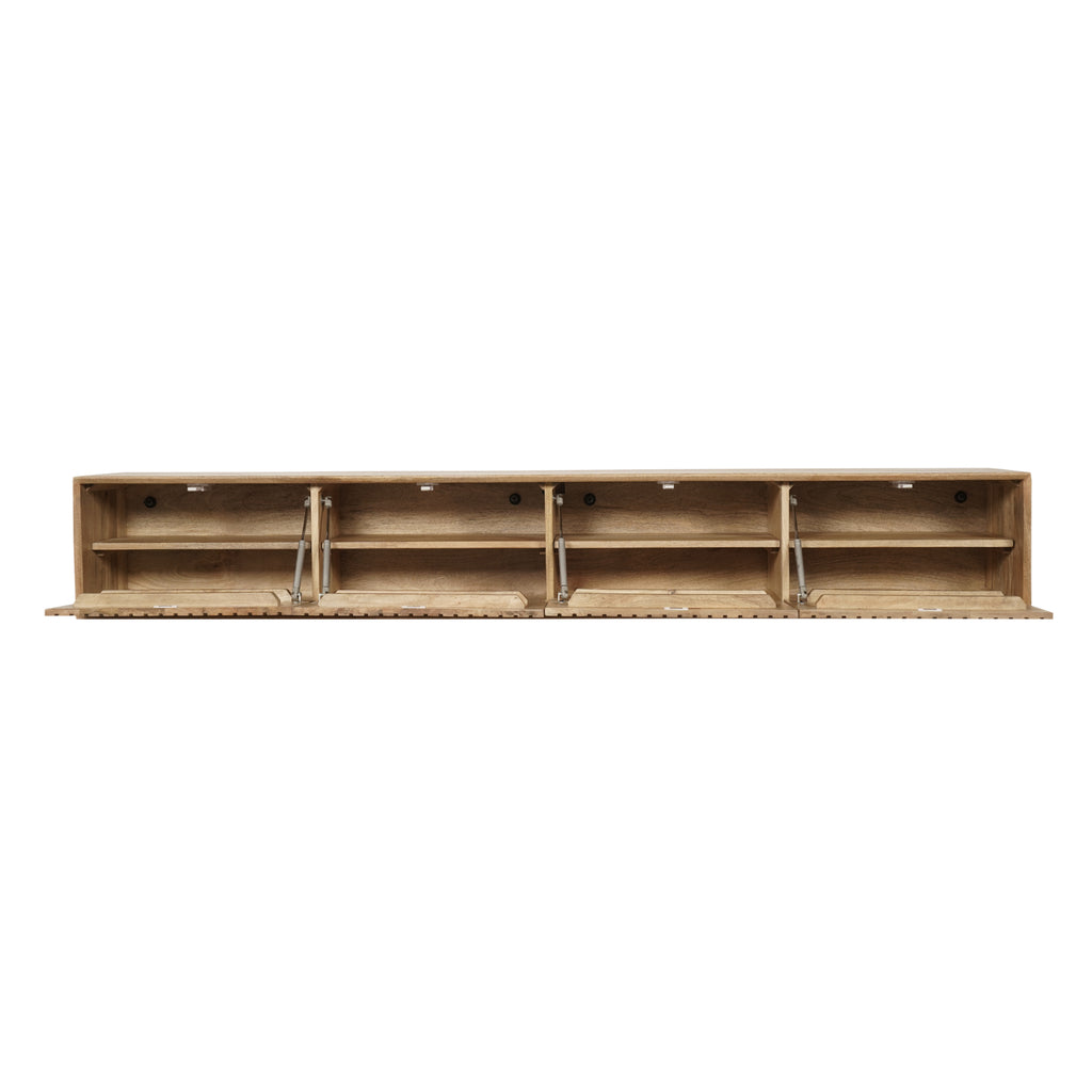 Schwebendes TV-Möbel Madison Natur | 200 cm