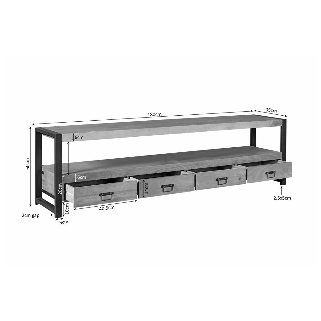 TV-Schrank Boaz | 180 cm