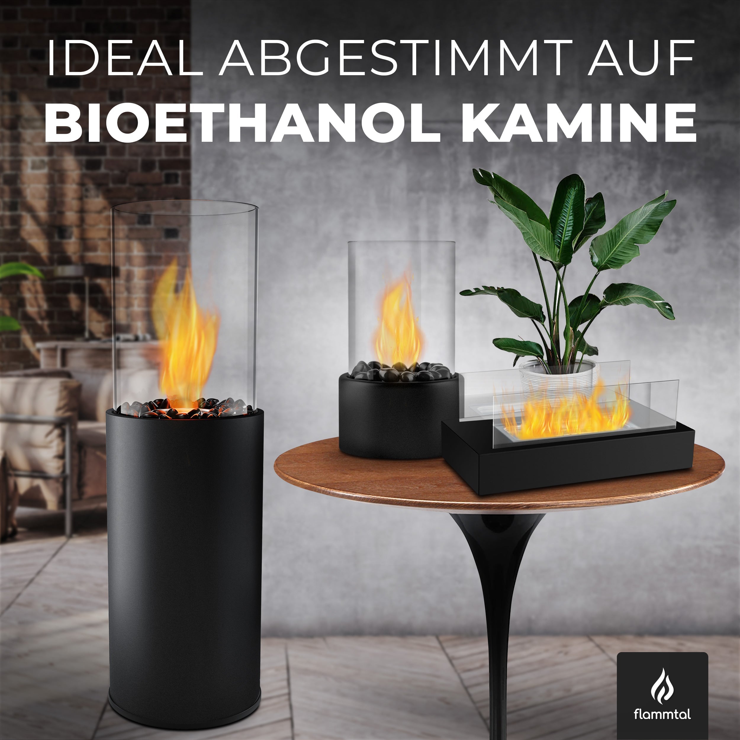 Flรผssiges Bioethanol 96,6% (6 x 1 Liter)