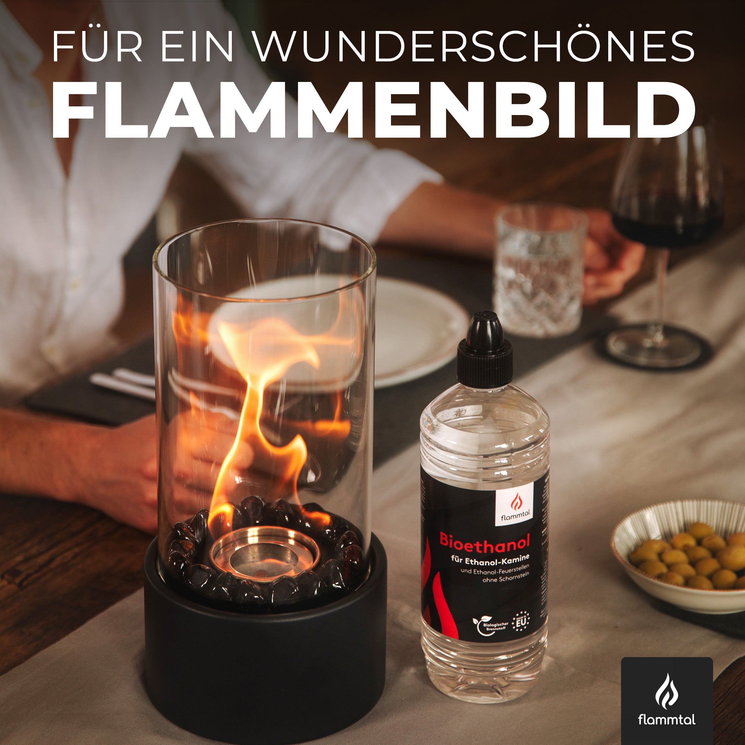 Flรผssiges Bioethanol 96,6% (6 x 1 Liter)